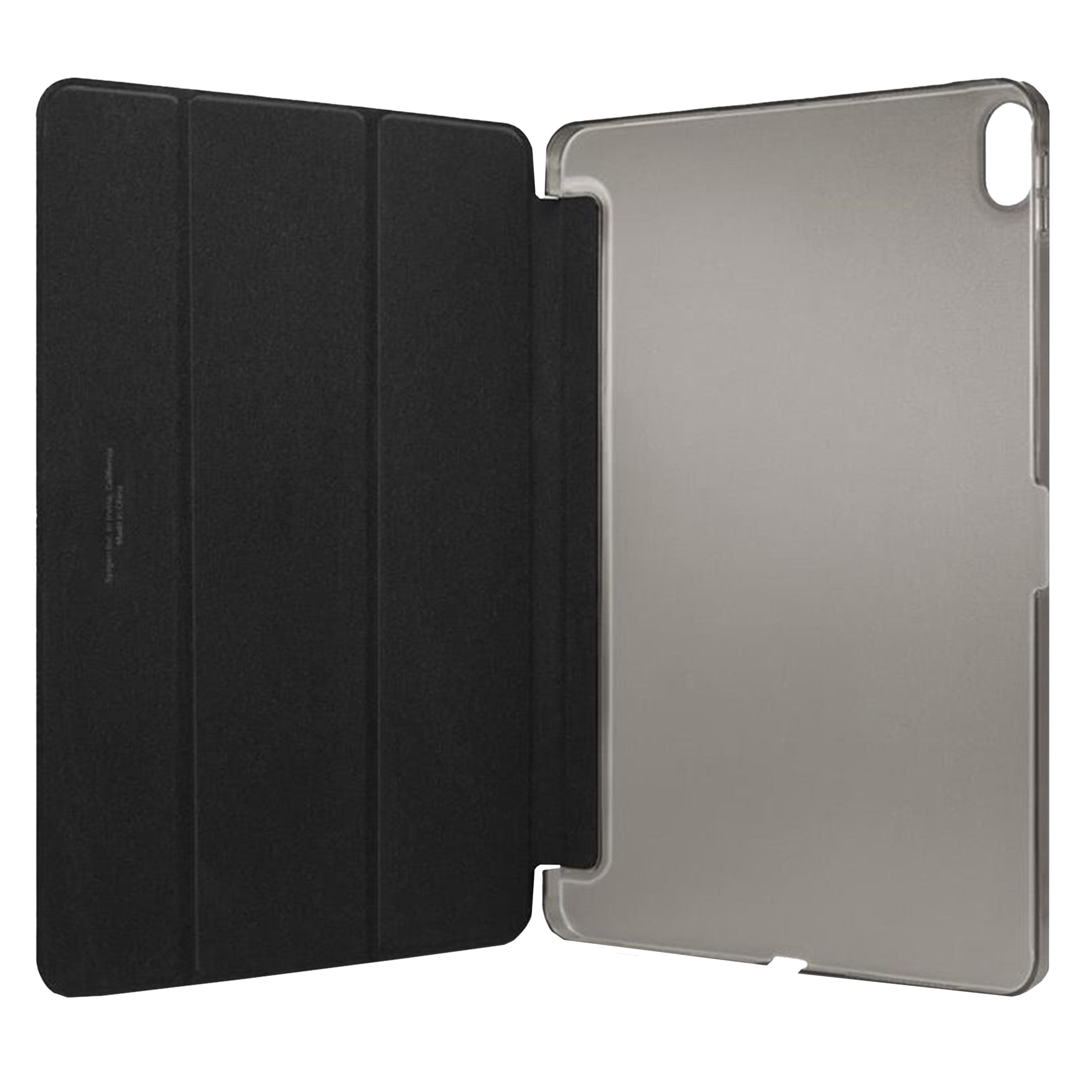 spigen Smart Fold Polycarbonate, Polyurethane Leather Flip Cover for Apple iPad Pro 11 Inch (Wireless Charging Compatible, Black)_12