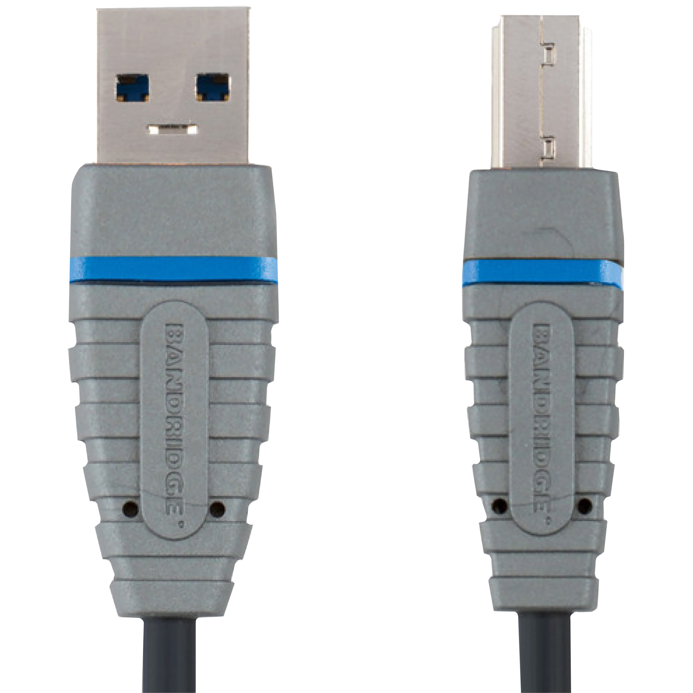 Bandridge Type A to Type B 6.5 Feet (2M) Cable (5 Gbps Transfer Speed, Blue)_7