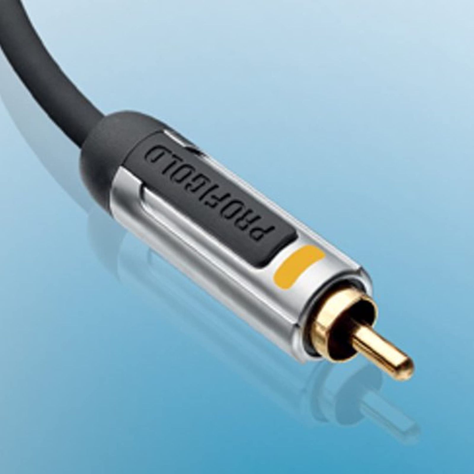 PROFIGOLD PROA4802 RCA to RCA 2 Meter Audio Cable (Colour Coded Plugs, Anthracite)_8