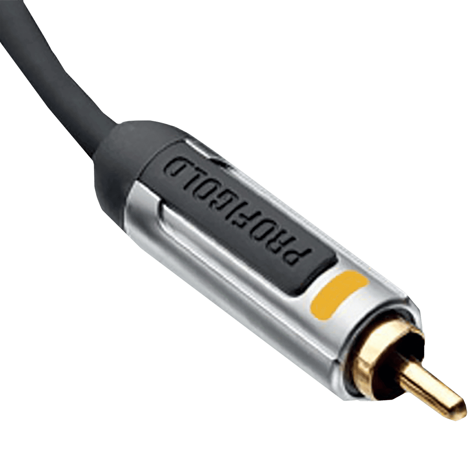 PROFIGOLD PROA4802 RCA to RCA 2 Meter Audio Cable (Colour Coded Plugs, Anthracite)_6