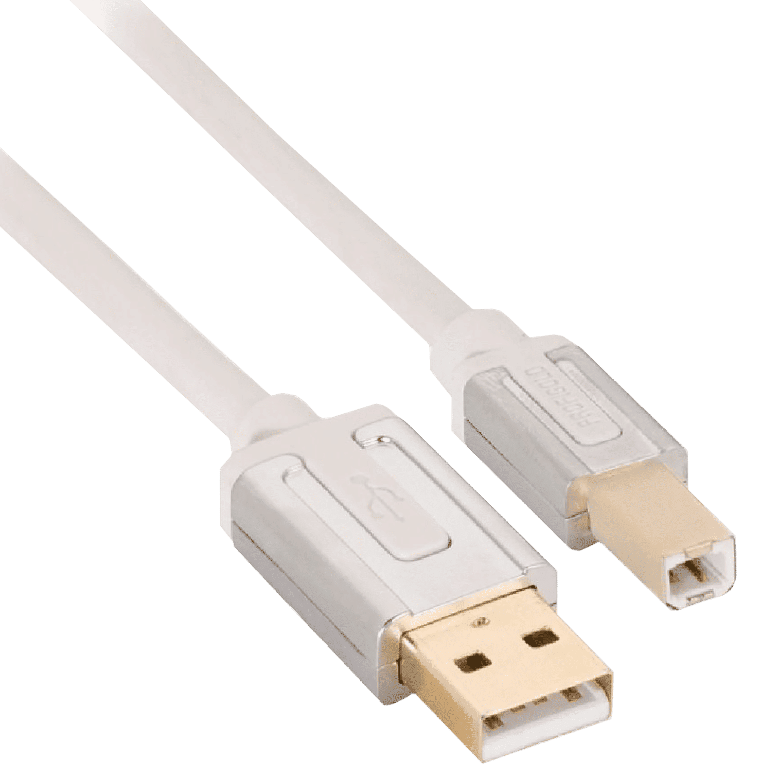 PROFIGOLD USB 2.0 Type A to USB 2.0 Type B Cable (Oxygen Free Copper, White) PROFIGOLD USB 2.0 Type A to USB 2.0 Type B Cable (Oxygen Free Copper, White)_3