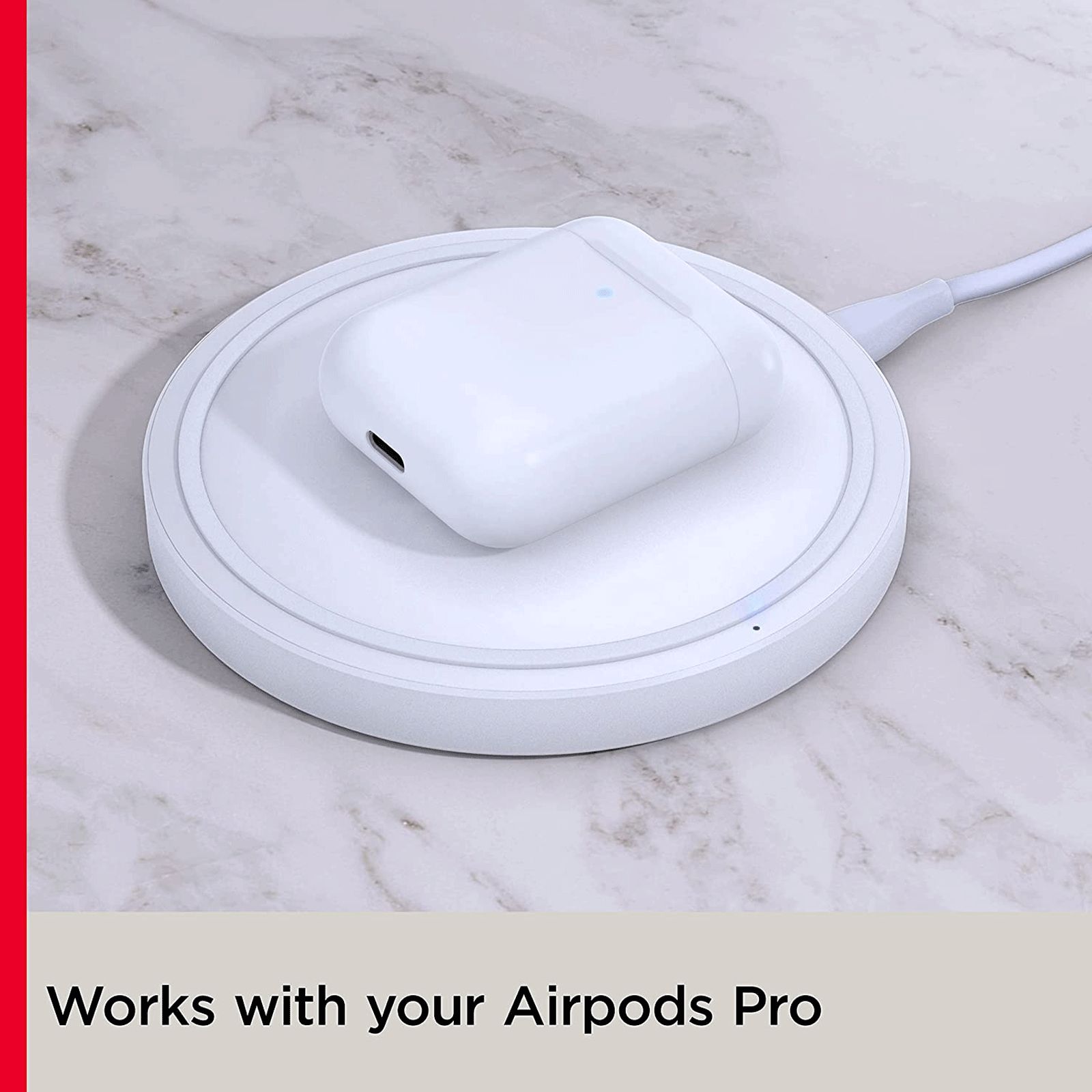 SanDisk Ixpand 15W Wireless Charger for iOS, Android, Earbuds (Qi Certified, Temprature Control Technology, White)_8