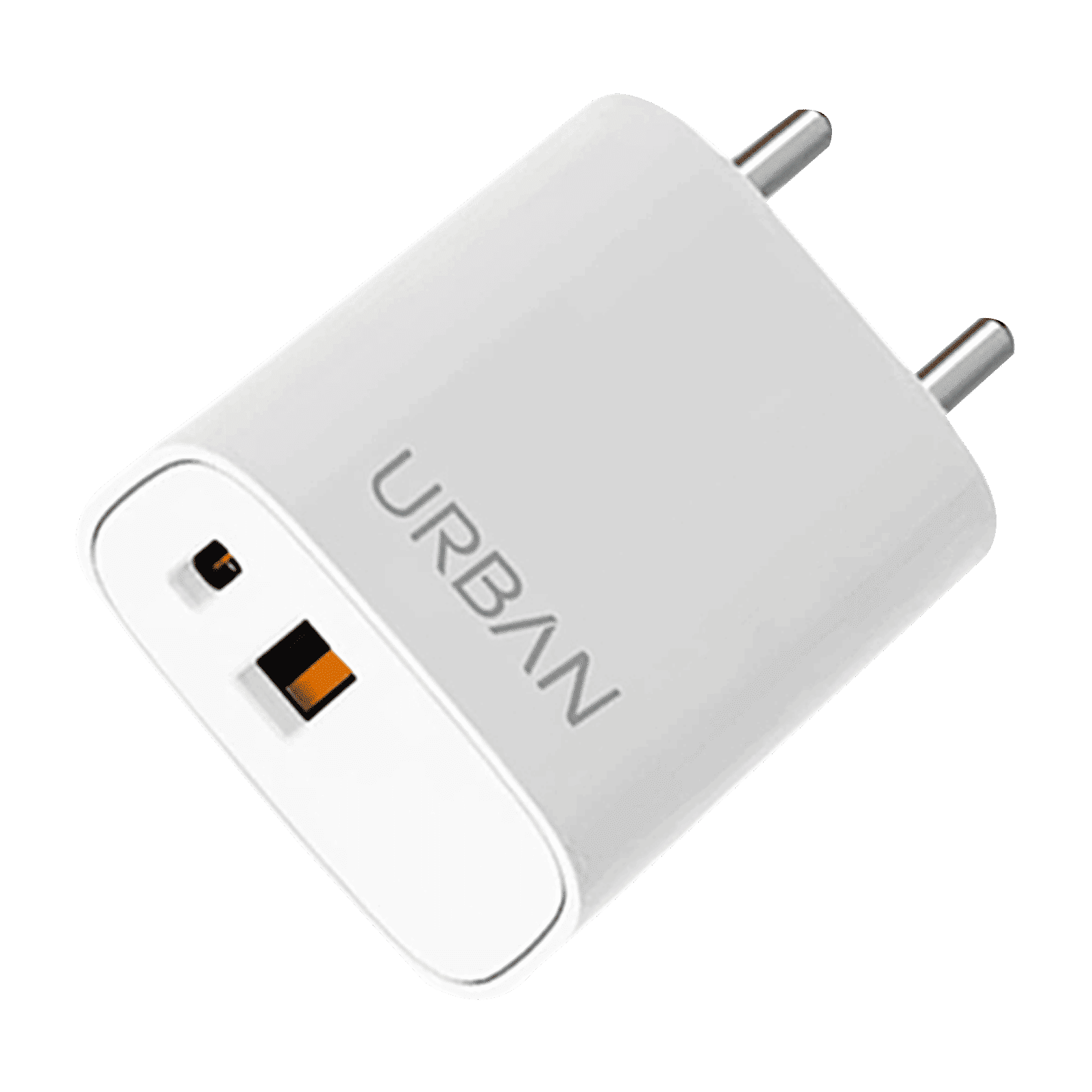 in base Urban Sprint 20W Type A & Type C 2-Port Fast Wall Charger (Adapter Only, Intelligent Power Saving, White) in base Urban Sprint 20W Type A & Type C 2-Port Fast Wall Charger (Adapter Only, Intelligent Power Saving, White)_1
