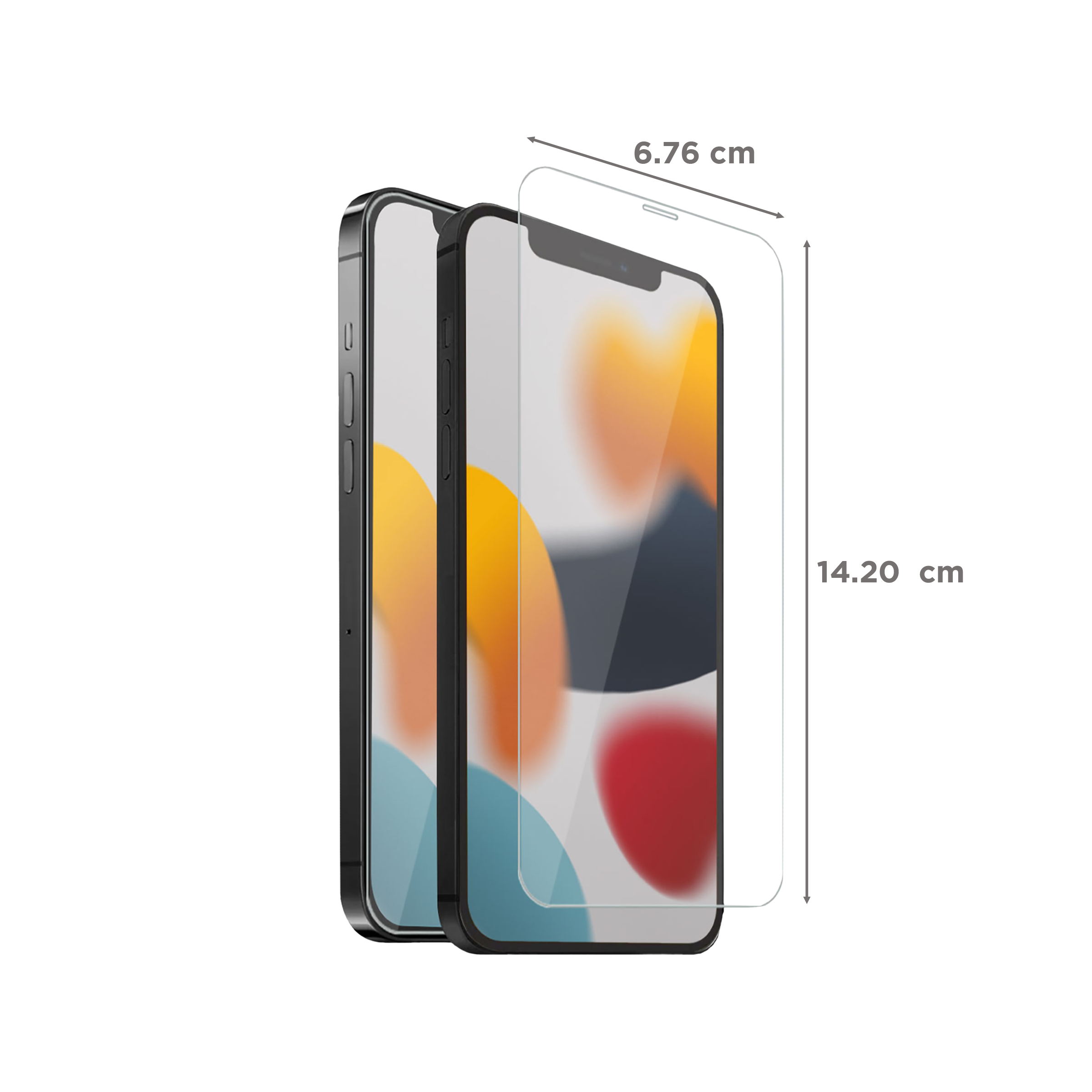 HYPHEN DEFENDR Tempered Glass for Apple iPhone 13 Pro (Scratch Protection)_2