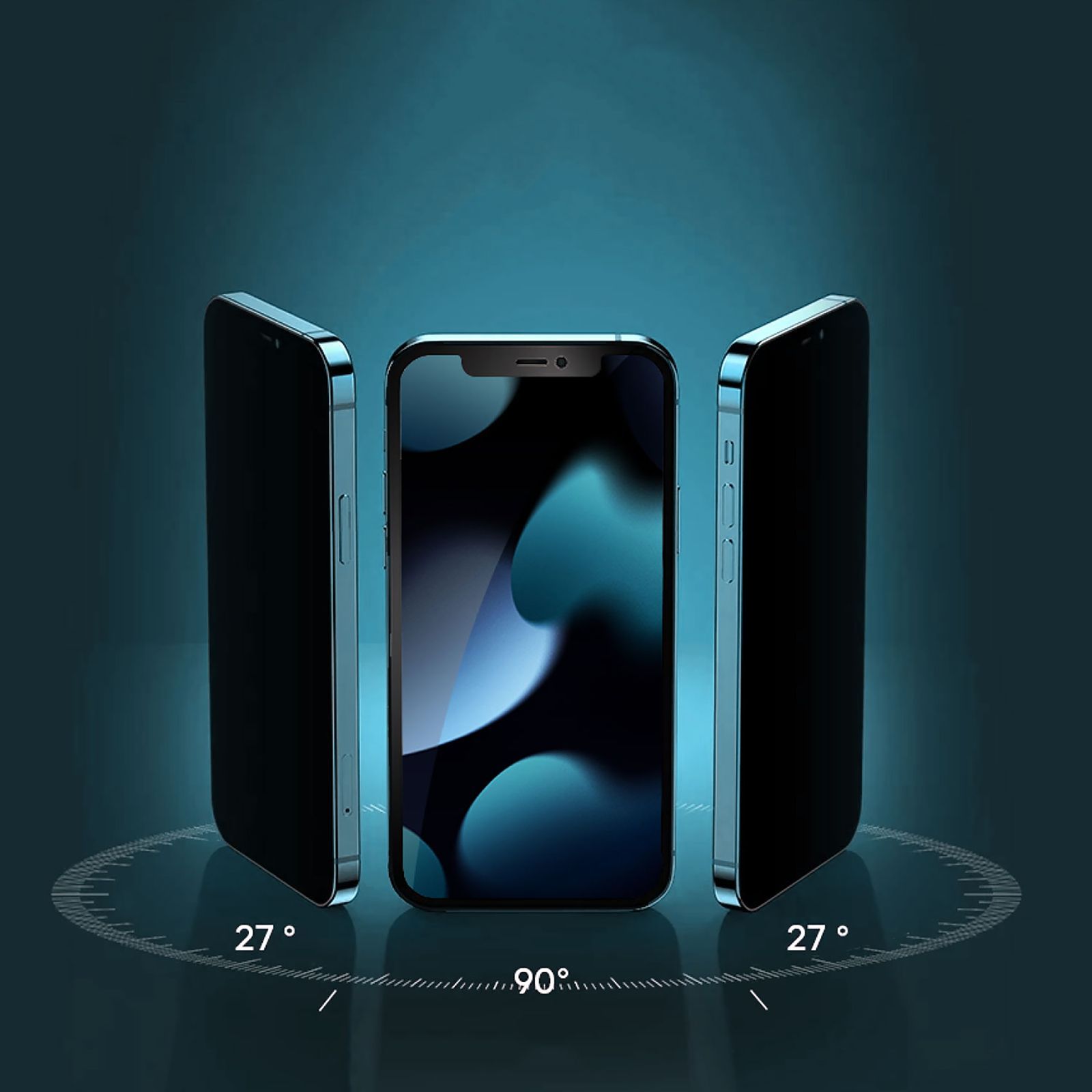 HYPHEN DEFENDR Tempered Glass for Apple iPhone 13 Pro Max (Shatter-Proof)_11