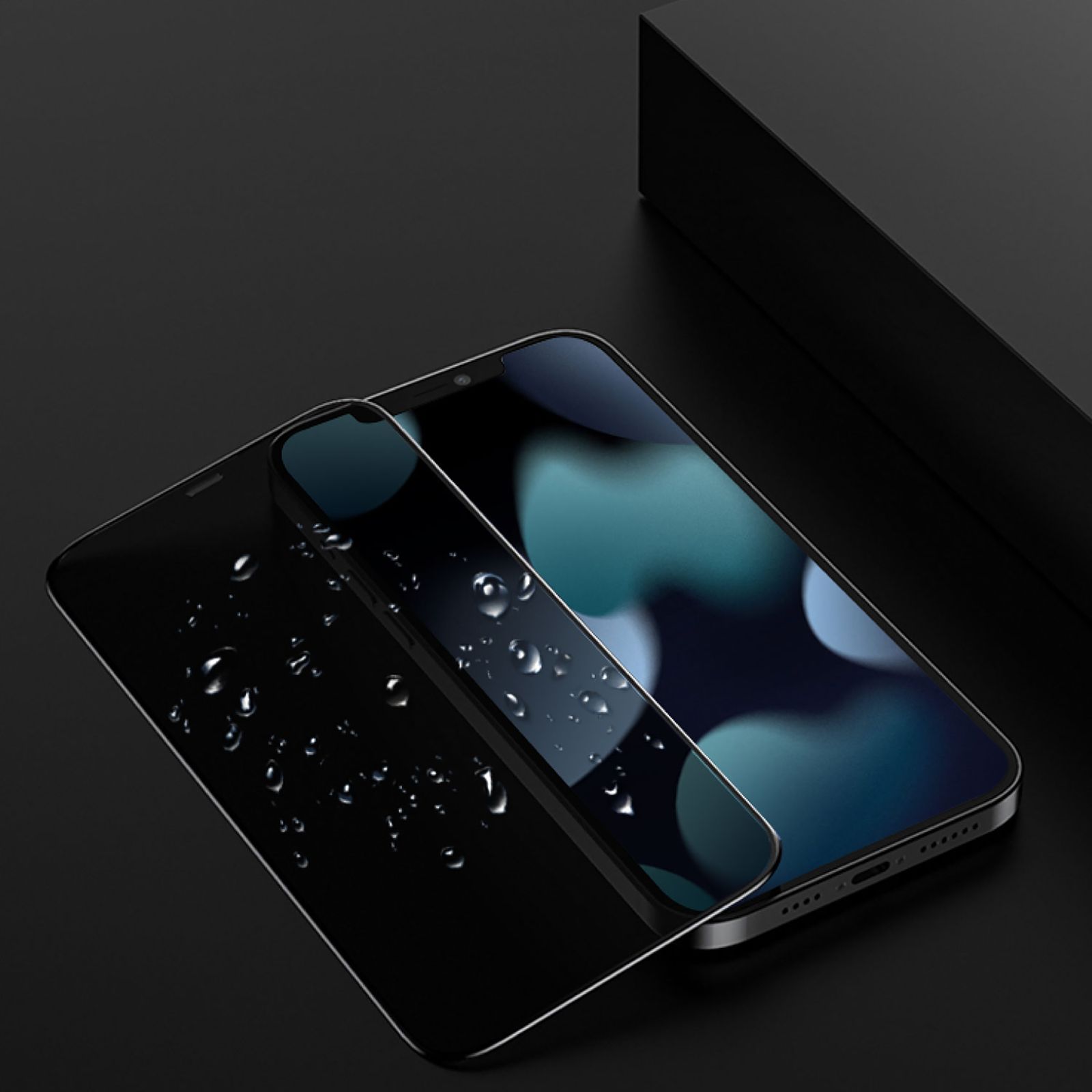 HYPHEN DEFENDR Tempered Glass for Apple iPhone 13 Pro Max (Shatter-Proof)_12