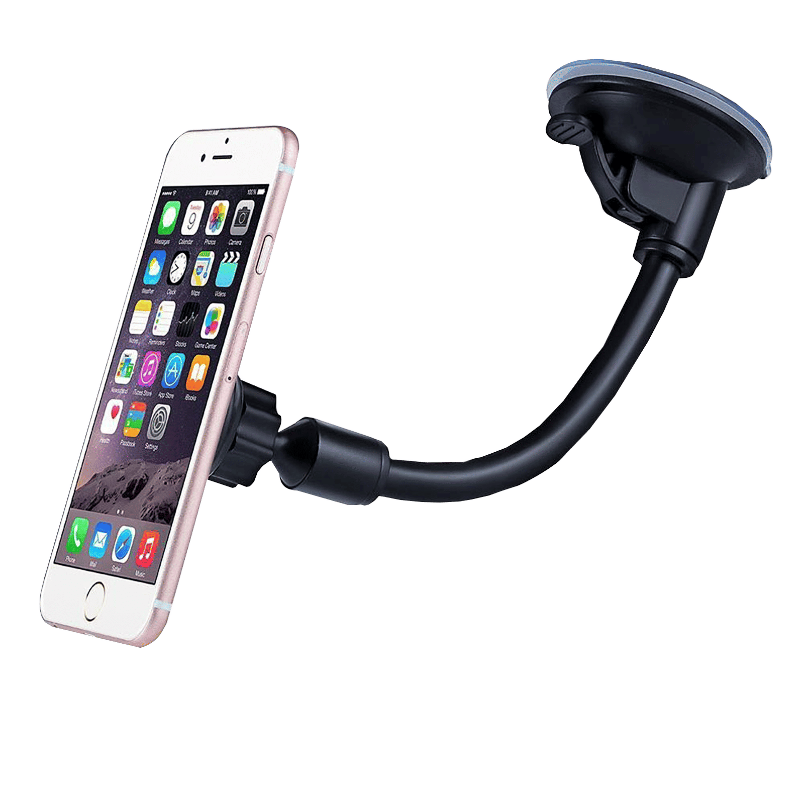 ultraprolink Magneto Windshield Mobile Holder (Magnetic, UM0054, Black)_4