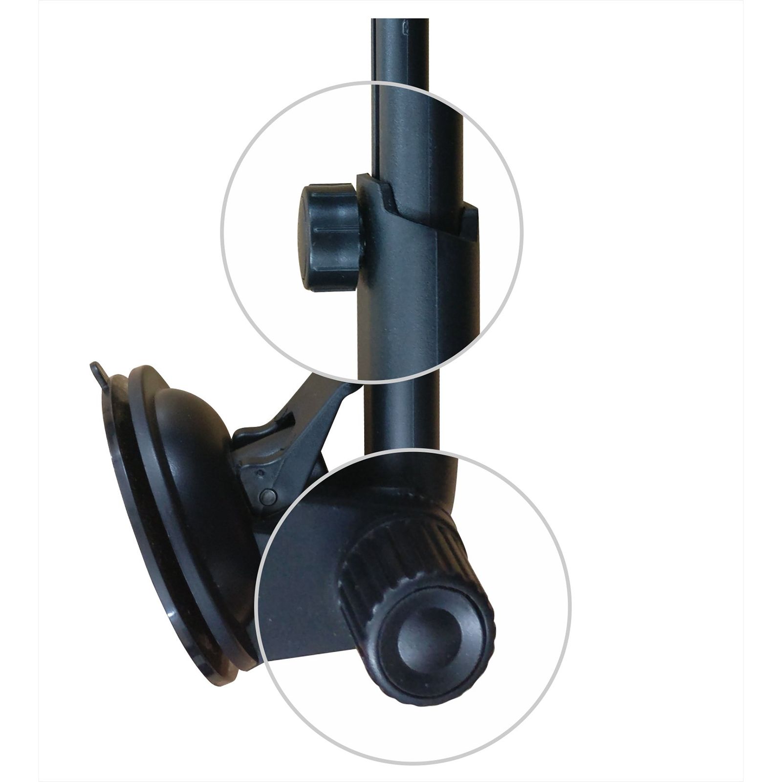 ultraprolink Robot II Windshield Mobile Holder (Double lock, UM0079, Black)_8