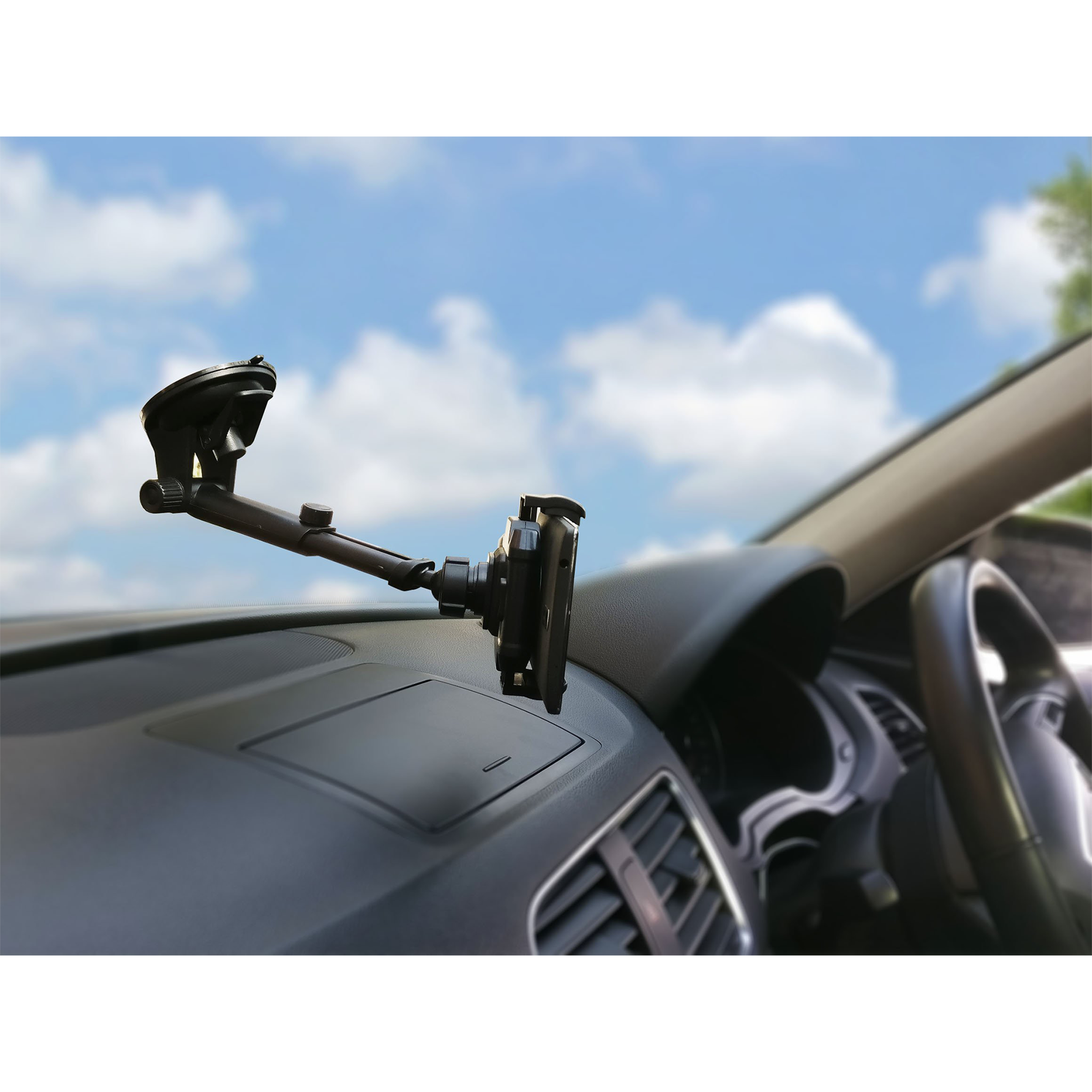 ultraprolink Robot II Windshield Mobile Holder (Double lock, UM0079, Black)_9