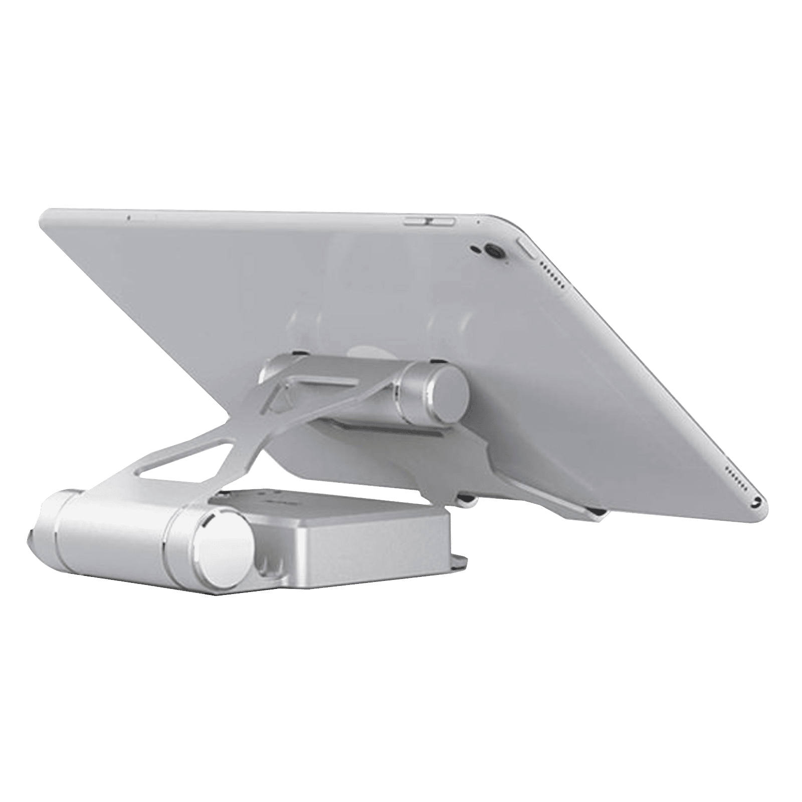 Soopi Stand for Mobiles and Tablets (Built-In 5000mAh Powerbank, Bluetooth Speaker, PH02, Silver)_4