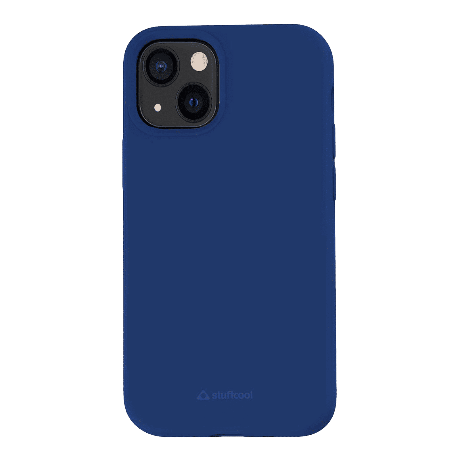 stuffcool Silo Soft and Smooth Rubber Back Cover for Apple iPhone 13 Mini (Camera Protection, Navy) stuffcool Silo Soft and Smooth Rubber Back Cover for Apple iPhone 13 Mini (Camera Protection, Navy)_1