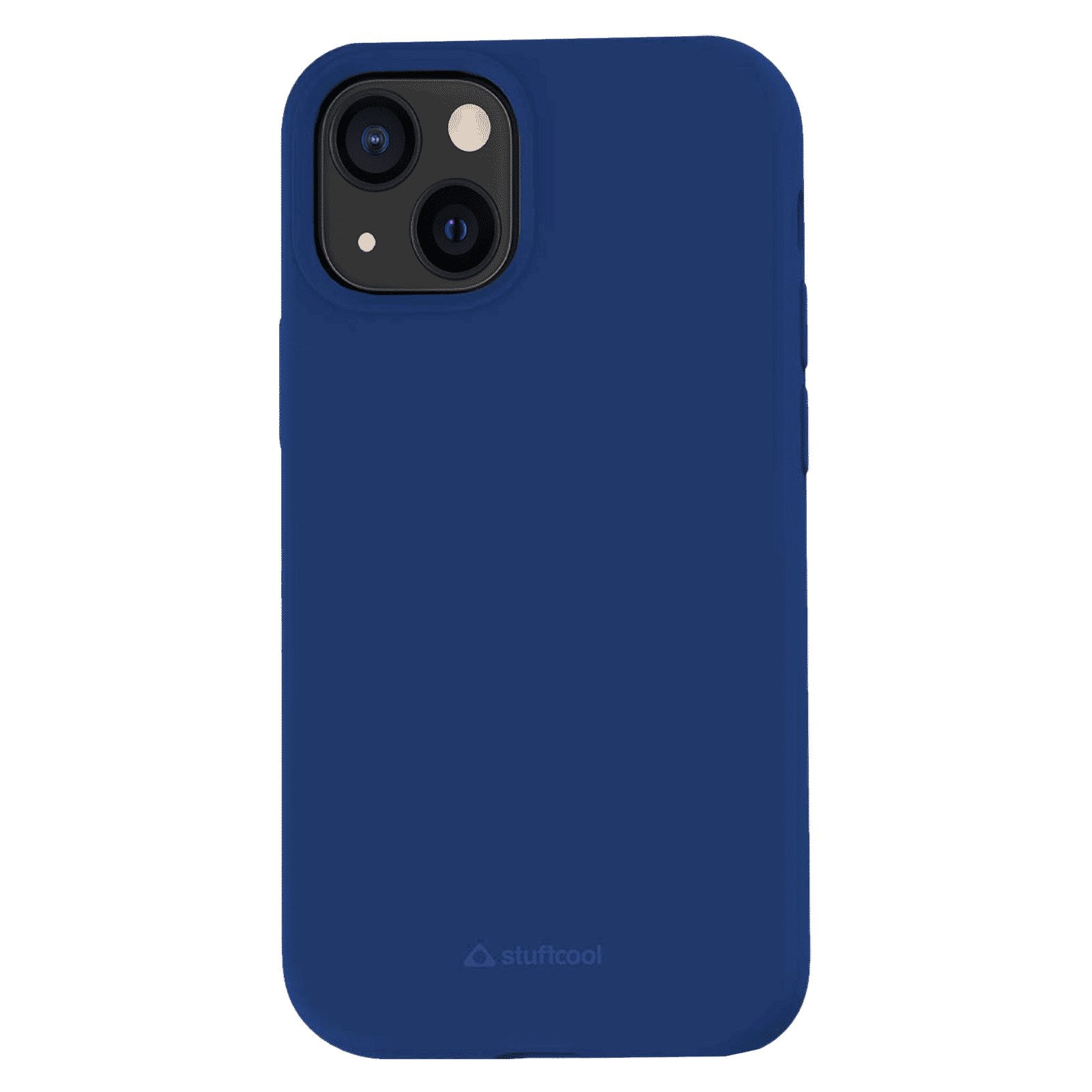 stuffcool Silo Soft and Smooth Rubber Back Cover for Apple iPhone 13 (Camera Protection, Navy) stuffcool Silo Soft and Smooth Rubber Back Cover for Apple iPhone 13 (Camera Protection, Navy)_3