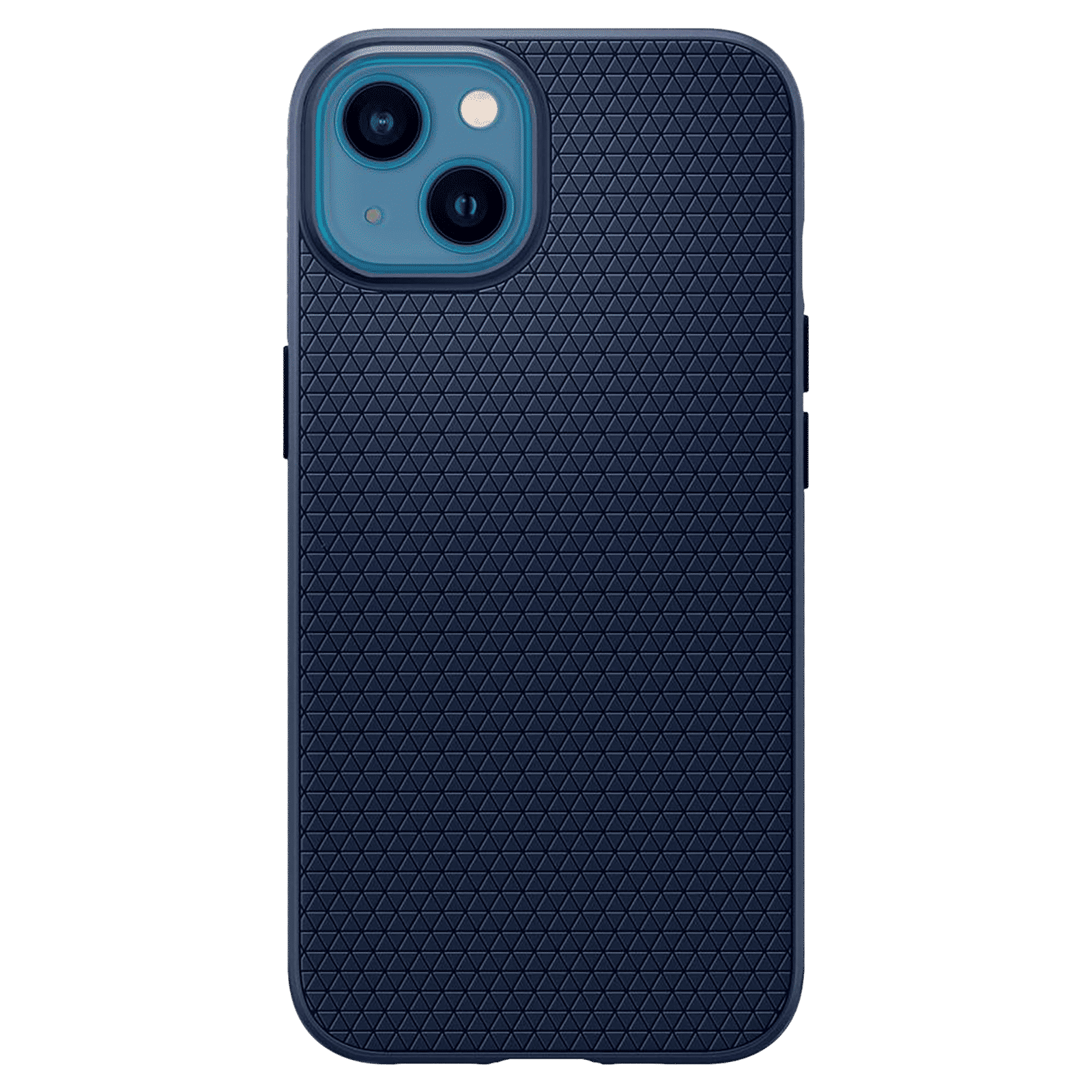 spigen Liquid Air TPU Back Cover for Apple iPhone 13 (Supports Wireless Charging, Navy Blue) spigen Liquid Air TPU Back Cover for Apple iPhone 13 (Supports Wireless Charging, Navy Blue)_3