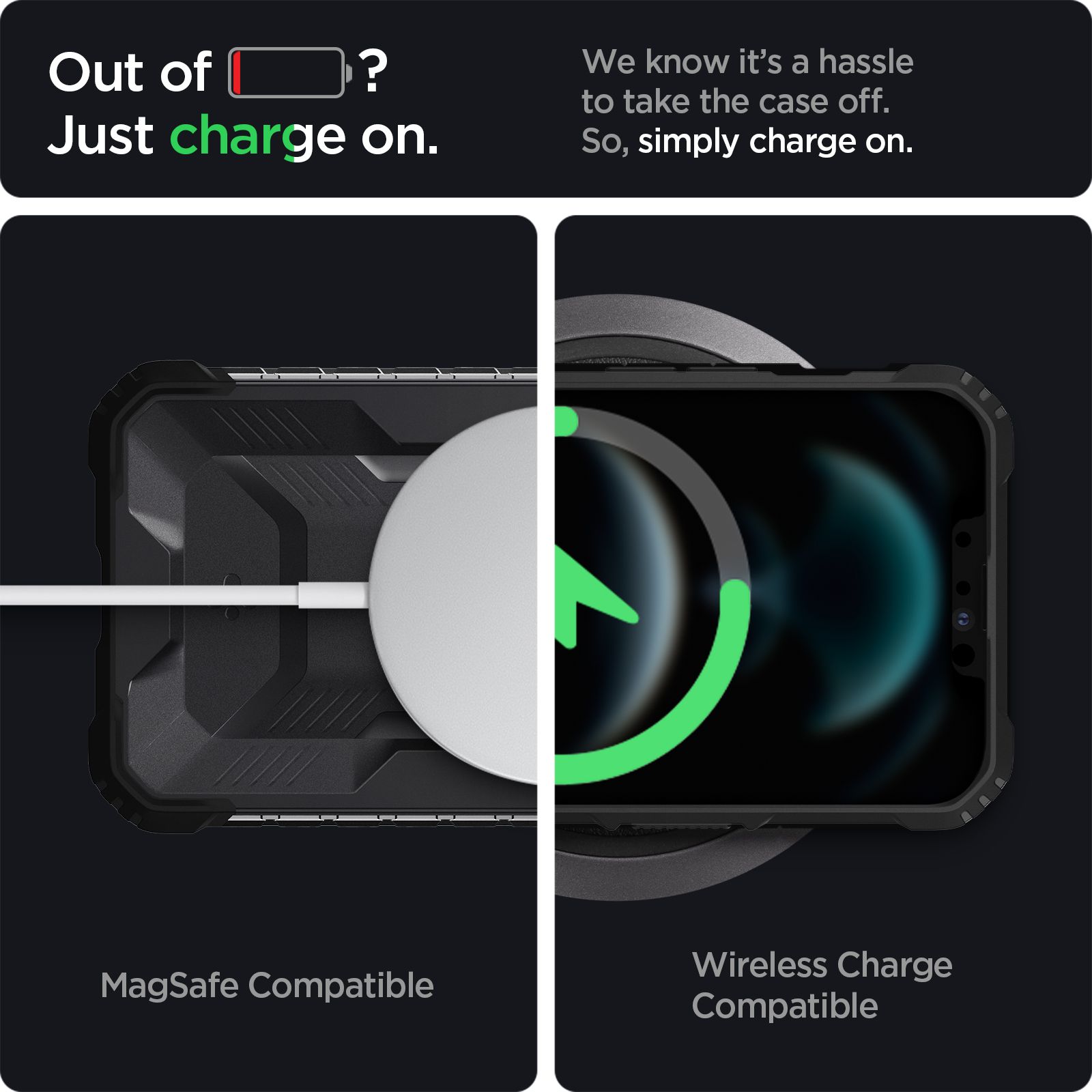 spigen Nitro Force TPU Back Case For iPhone 13 (Impact Resistance, ACS03547, Matte Black) spigen Nitro Force TPU Back Case For iPhone 13 (Impact Resistance, ACS03547, Matte Black)_11