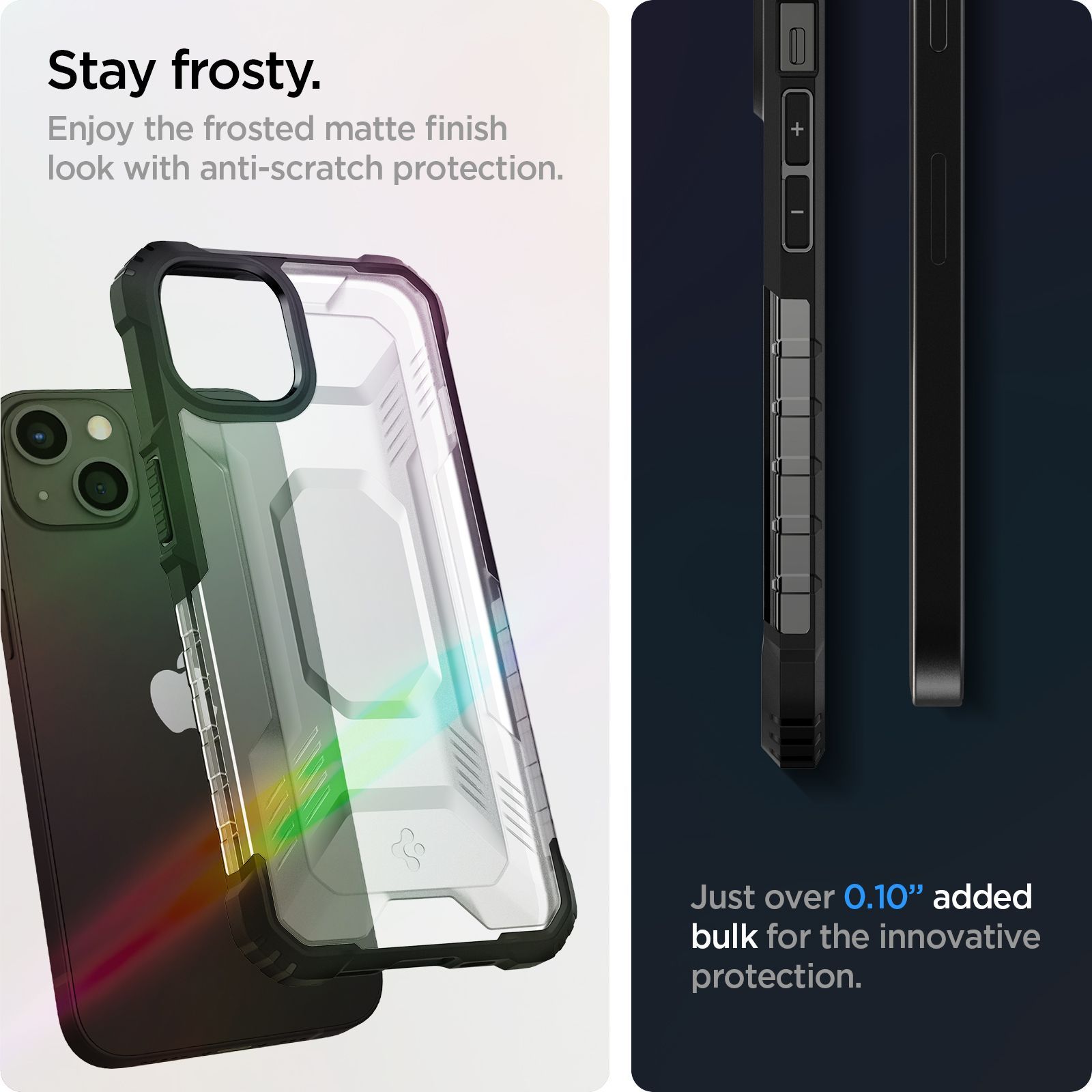 spigen Nitro Force TPU Back Case For iPhone 13 (Impact Resistance, ACS03547, Matte Black) spigen Nitro Force TPU Back Case For iPhone 13 (Impact Resistance, ACS03547, Matte Black)_15