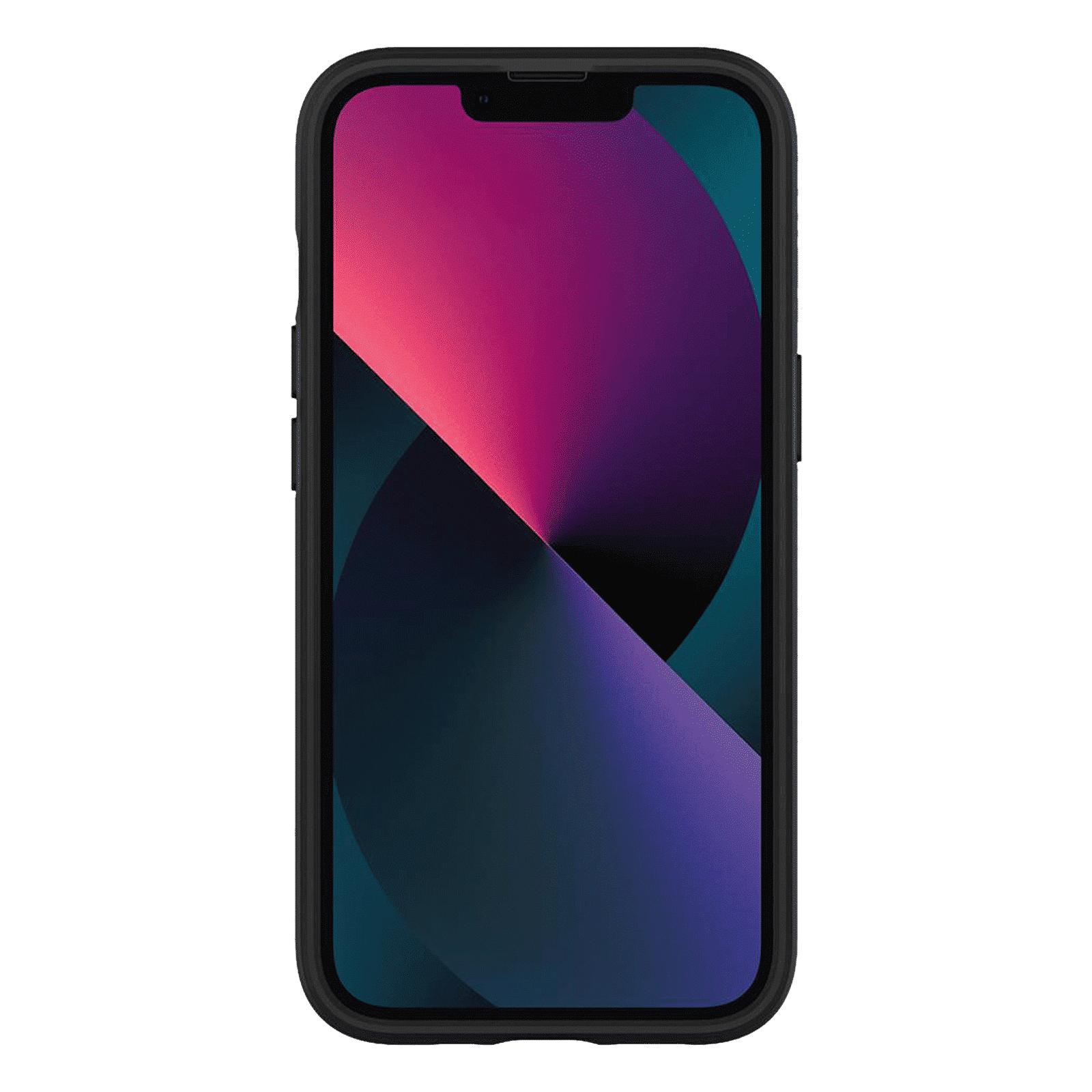 spigen Slim Armor CS TPU & Polycarbonate Back Cover for Apple iPhone 13 (Air Cushion Technology, Black)_7