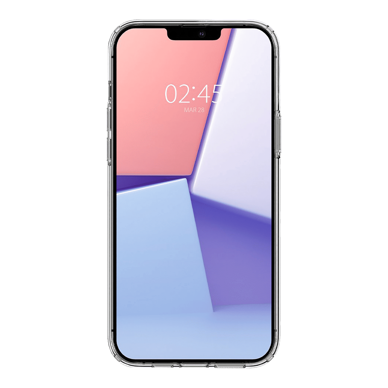 spigen Crystal Slot TPU Back Cover for Apple iPhone 13 Pro (Wireless Charging Compatible, Crystal Clear)_9