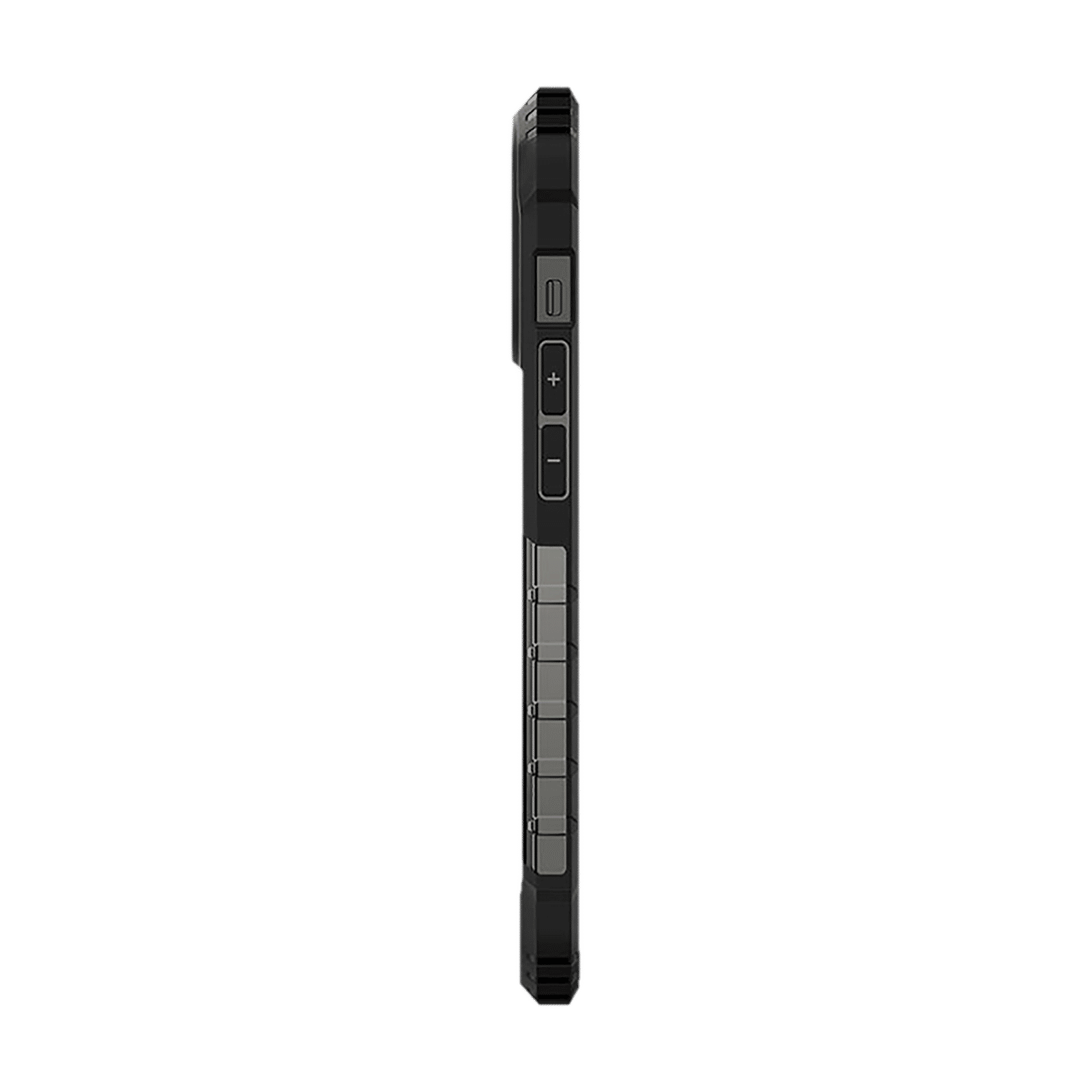 spigen Nitro Force TPU & Polycarbonate Back Cover for Apple iPhone 13 Pro (Air Cushion Technology, Matte Black)_4