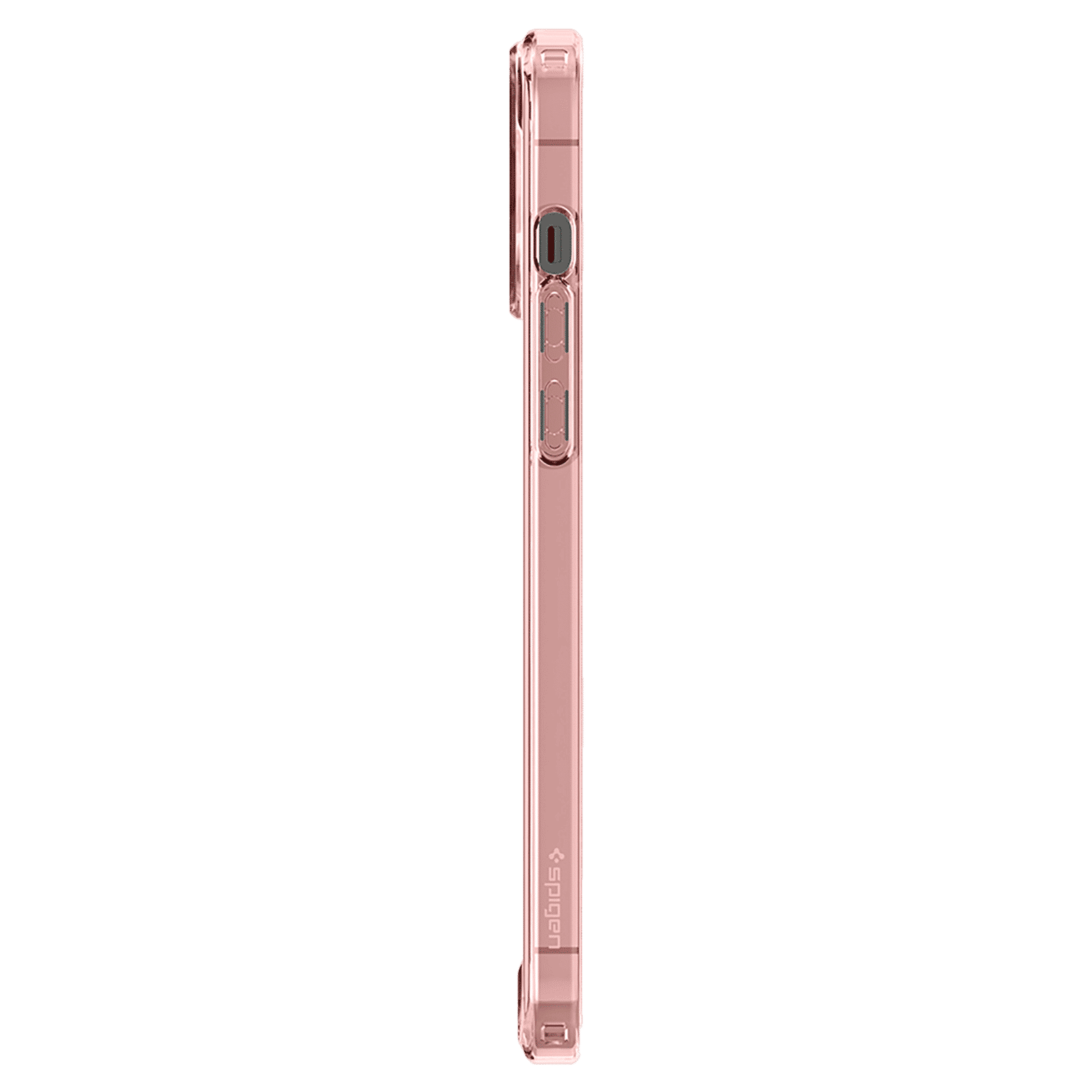 spigen Ultra Hybrid TPU & Polycarbonate Back Cover for Apple iPhone 13 Pro (Supports Wireless Charging, Rose Crystal)_4