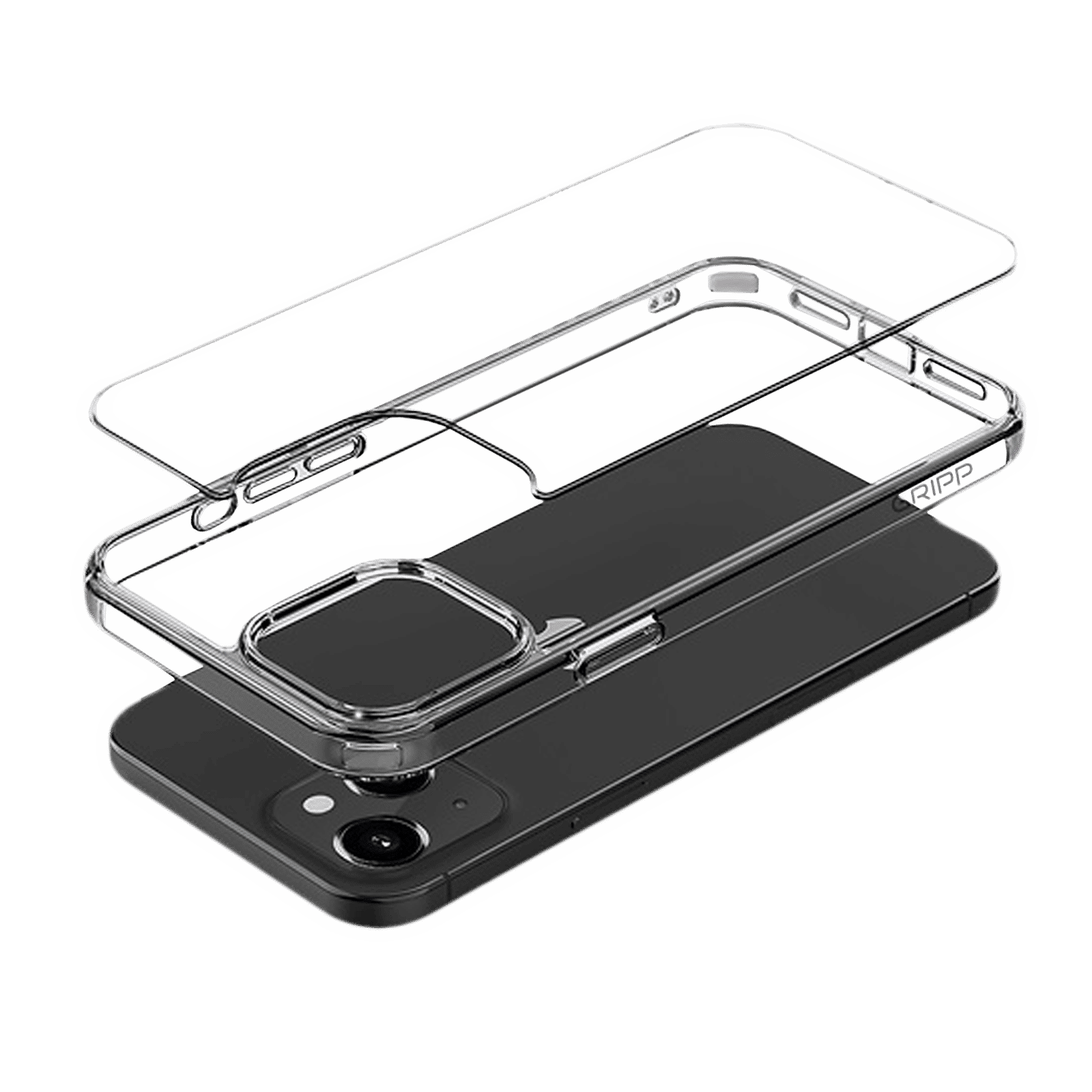 GRIPP Hard TPU & Polycarbonate Back Cover for Apple iPhone 13 (Air Cushion Technology, Clear) GRIPP Hard TPU & Polycarbonate Back Cover for Apple iPhone 13 (Air Cushion Technology, Clear)_10