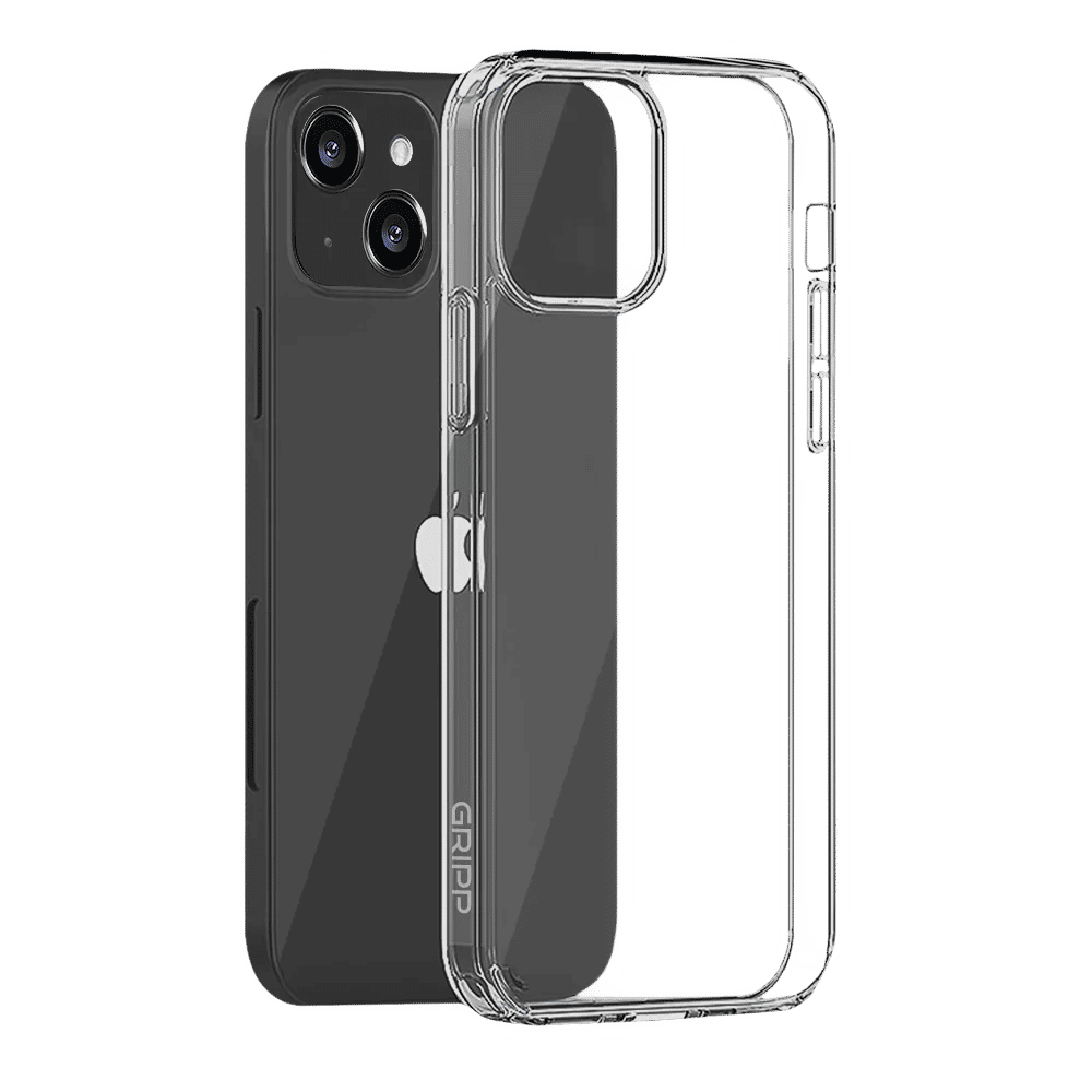 GRIPP Hard TPU & Polycarbonate Back Cover for Apple iPhone 13 (Air Cushion Technology, Clear) GRIPP Hard TPU & Polycarbonate Back Cover for Apple iPhone 13 (Air Cushion Technology, Clear)_12