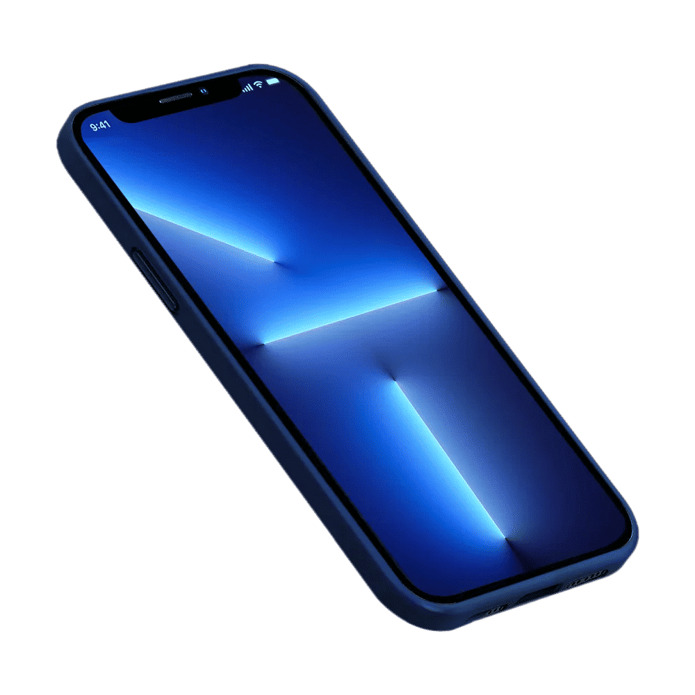 GRIPP Bolt Matte Liquid Silicone Back Cover for Apple iPhone 13 Pro (Support Wireless Charging, Blue) GRIPP Bolt Matte Liquid Silicone Back Cover for Apple iPhone 13 Pro (Support Wireless Charging, Blue)_7