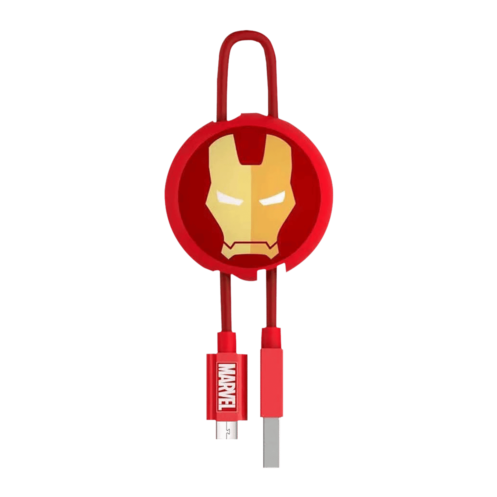 Macmerise Ironman - Key Ring Type A to Micro USB Cable (MFi Certified, Multicolor)_1