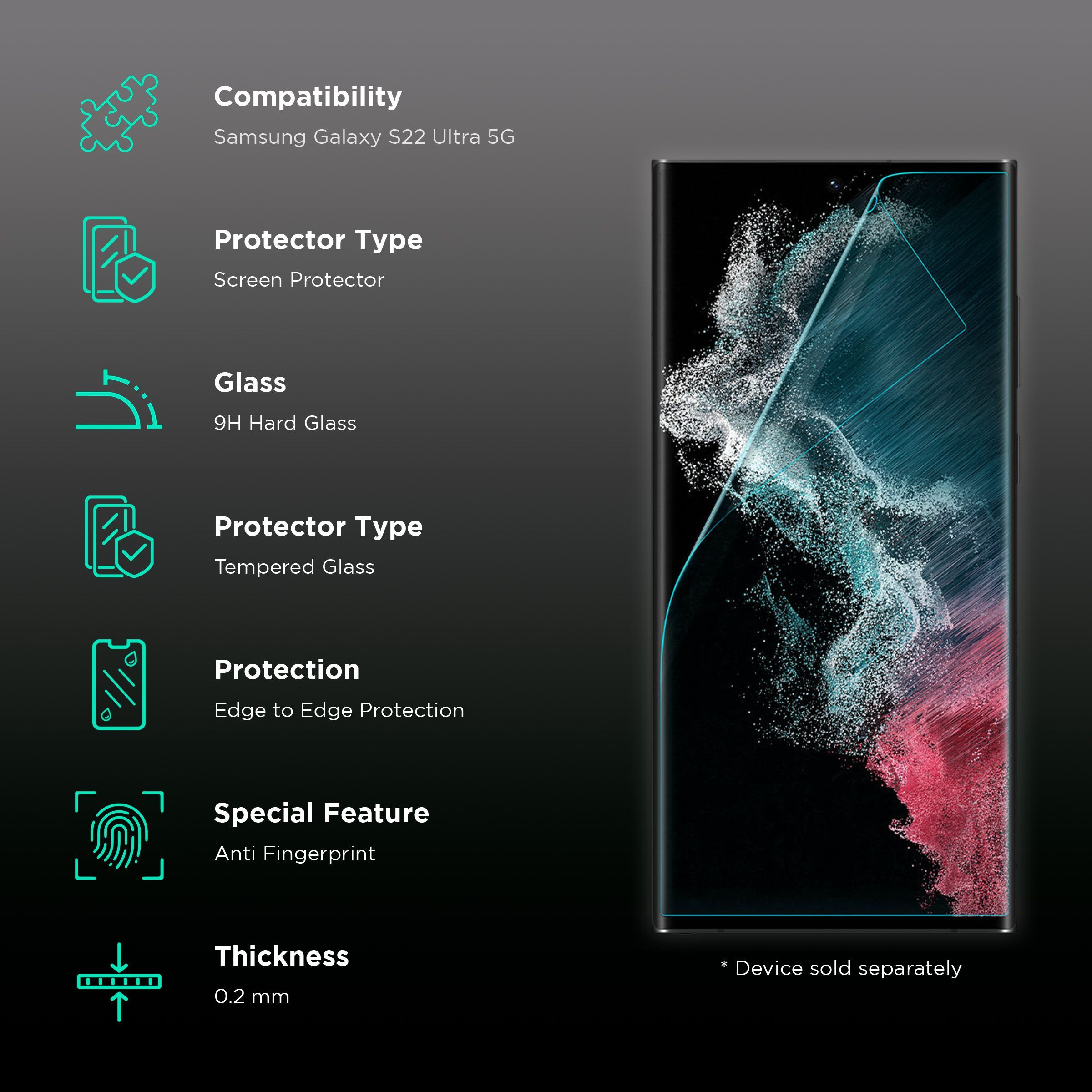 spigen Neo Flex for SAMSUNG Galaxy S22 Ultra 5G (Anti-Shatter)_3