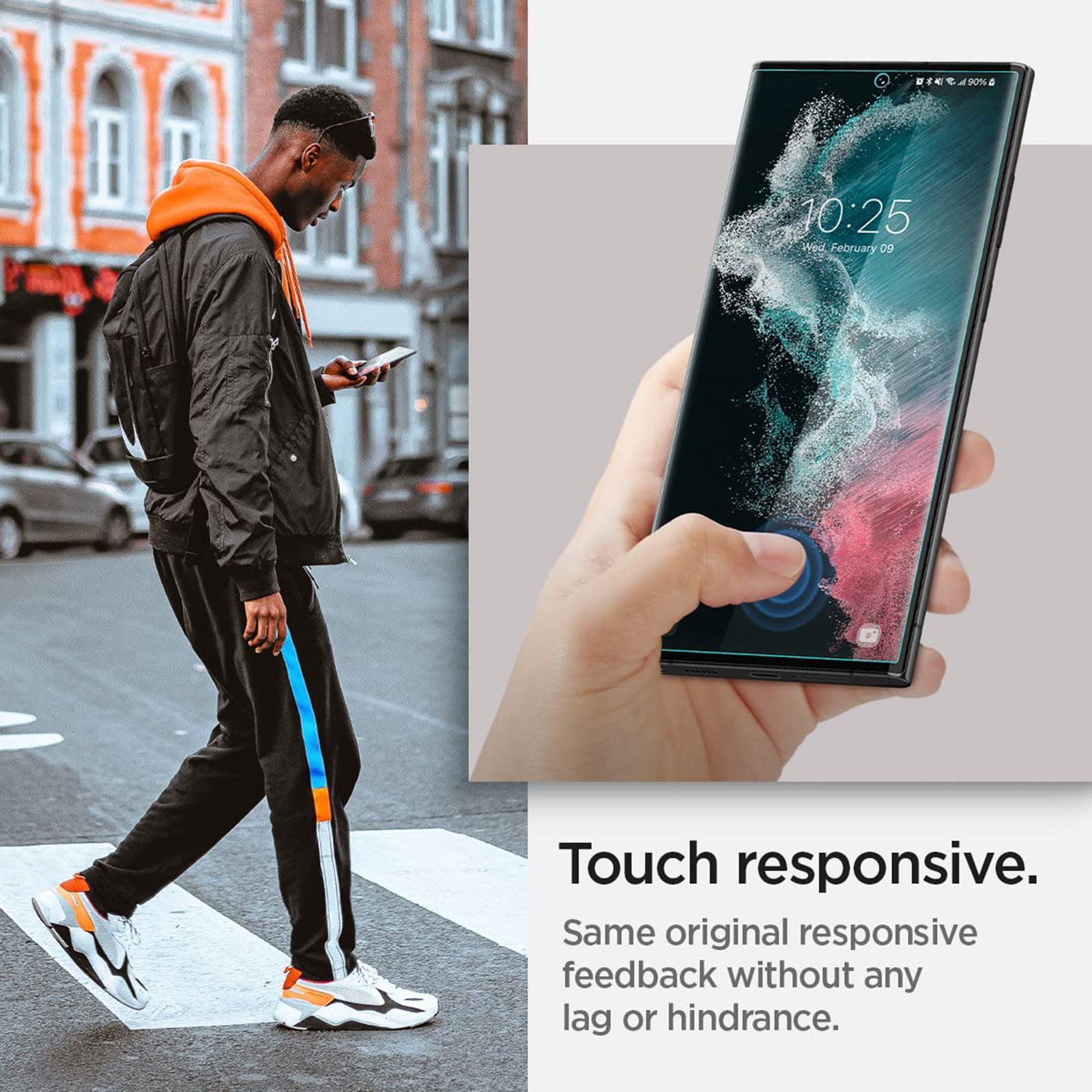 spigen Neo Flex for SAMSUNG Galaxy S22 Ultra 5G (Anti-Shatter)_5