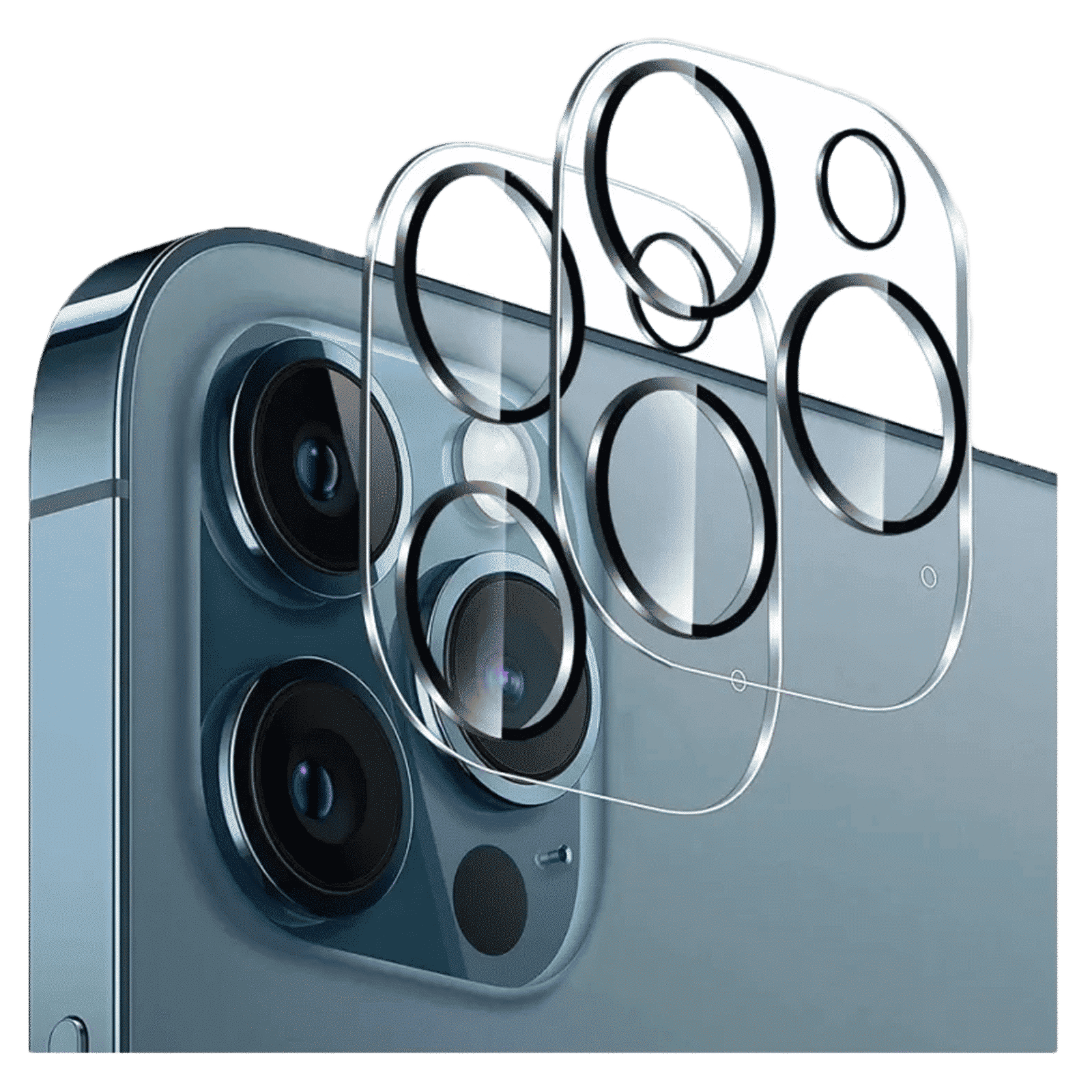 Quix Lens Protector For Apple iPhone 12/12 Mini (Scratch Resistant, QLPAS0005SR, Clear)_1