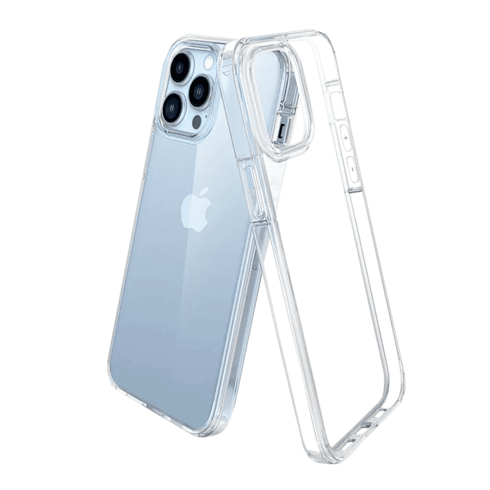 Quix TPU Back Cover for Apple iPhone 13 mini (Wireless Charging Support, Crystal Clear)_4