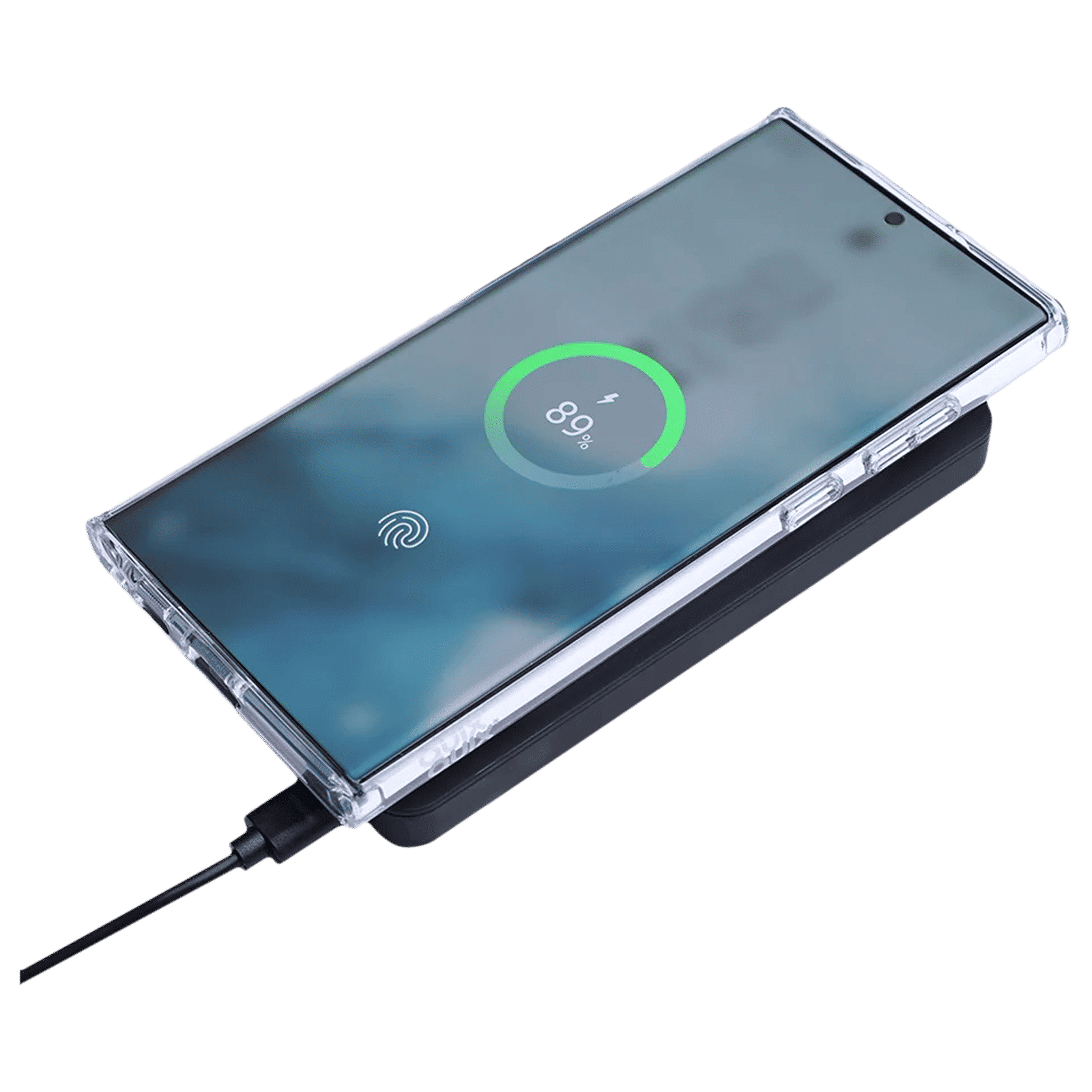 Quix TPU Back Cover for SAMSUNG Galaxy S22 (Wireless Charging Support, Crystal Clear)_5