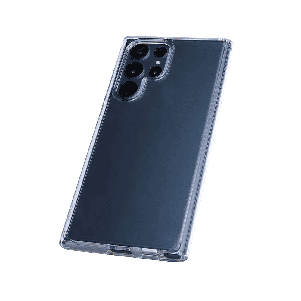 Quix TPU Back Cover for SAMSUNG Galaxy S22 Plus (Wireless Charging Support, Crystal Clear)_3