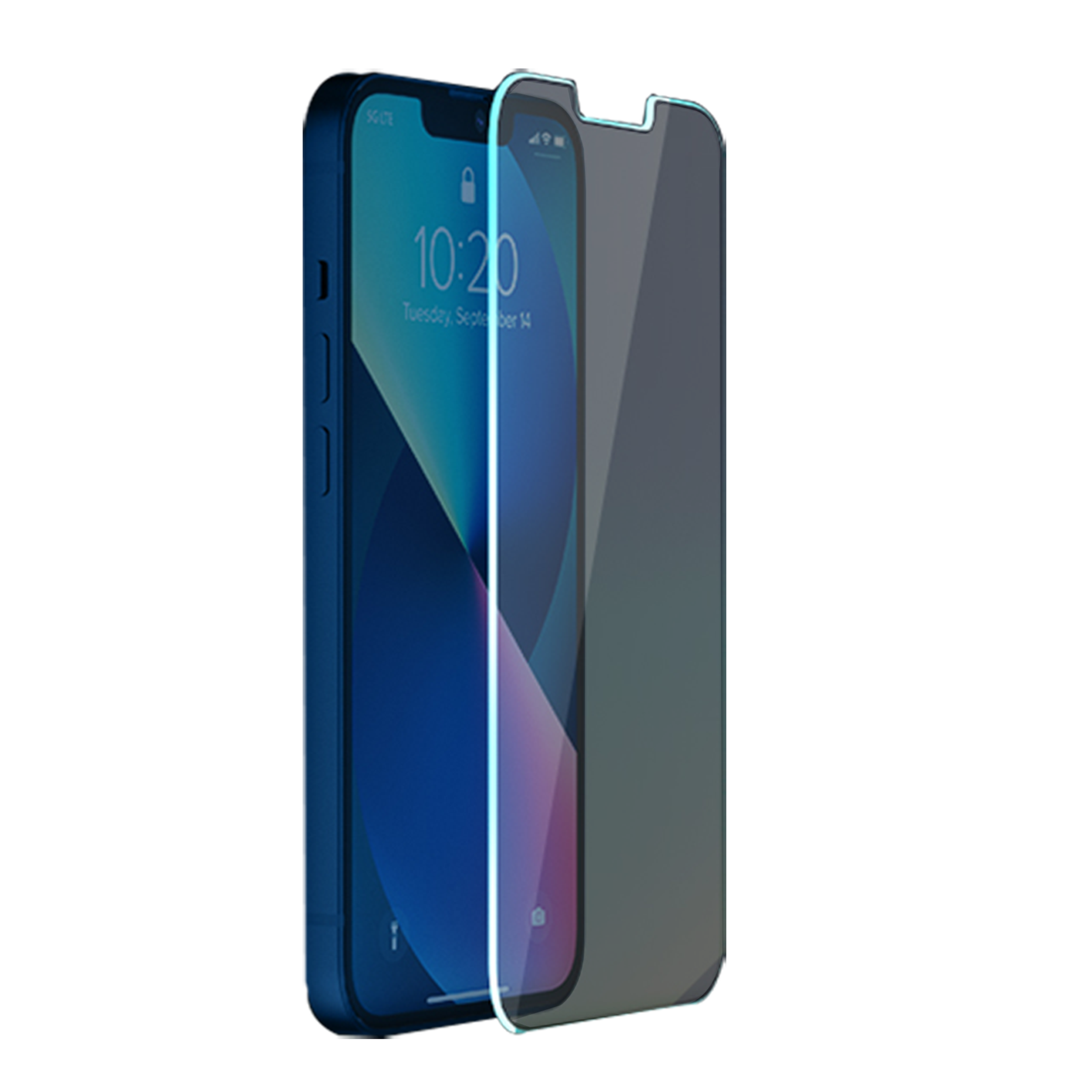 spigen GLAS.tR EZ Fit Screen Protector for Apple iPhone 13, 13 Mini, 13 Pro Max (Fingerprint Resistant)_1