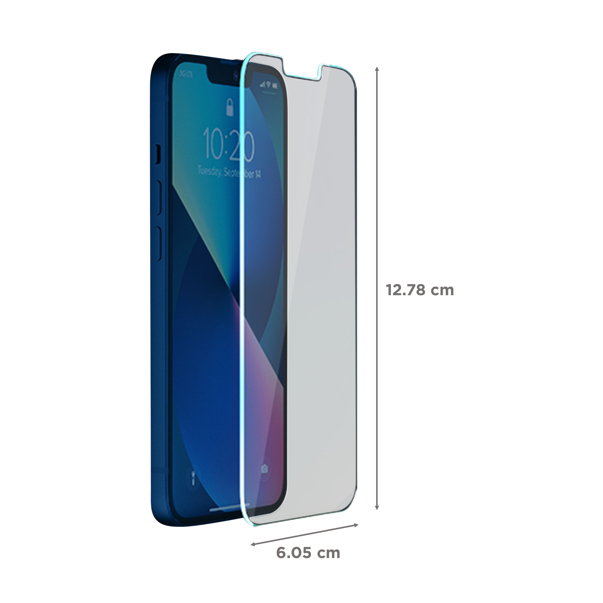 spigen GLAS.tR EZ Fit Screen Protector for Apple iPhone 13, 13 Mini, 13 Pro Max (Fingerprint Resistant)_2