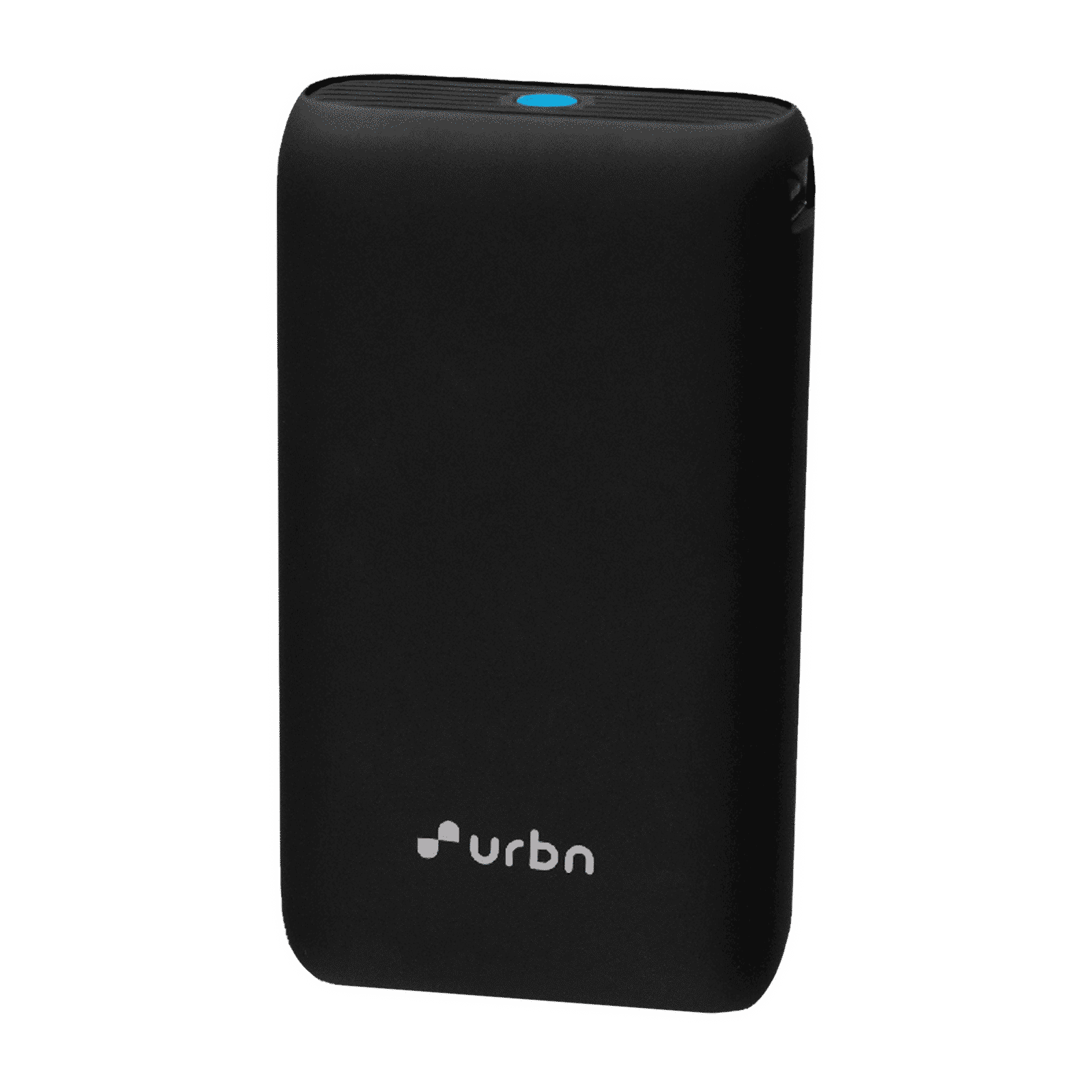 urbn Nano 10000 mAh 20W Fast Charging Power Bank (1 Type A & 1 Type C, 12 Layer Circuit Protection, Black)_1