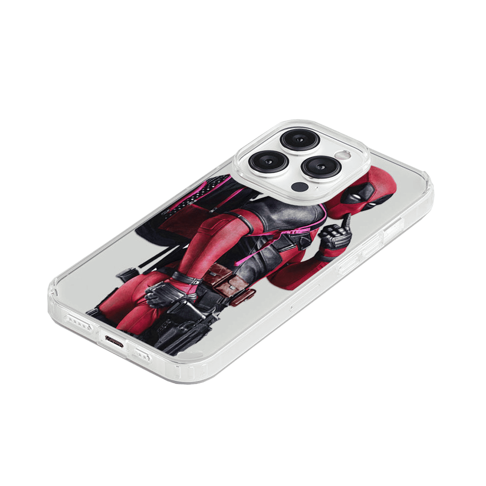 macmerise Smart Ass Deadpool Polypropylene Back Cover for Apple iPhone 14 (Wireless Charging Support, Multi Color) macmerise Smart Ass Deadpool Polypropylene Back Cover for Apple iPhone 14 (Wireless Charging Support, Multi Color)_4