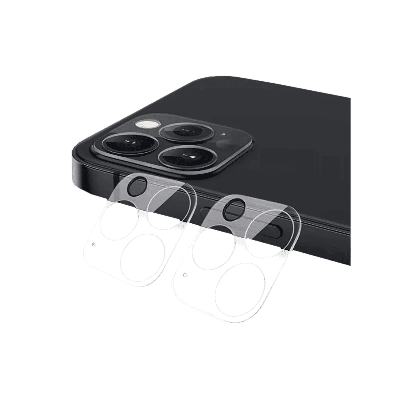 Quix Mobile Camera Lens Protector For Apple iPhone 14 and iPhone 14 Plus (9H Hardness, QLPAS0010SR, Clear)_3