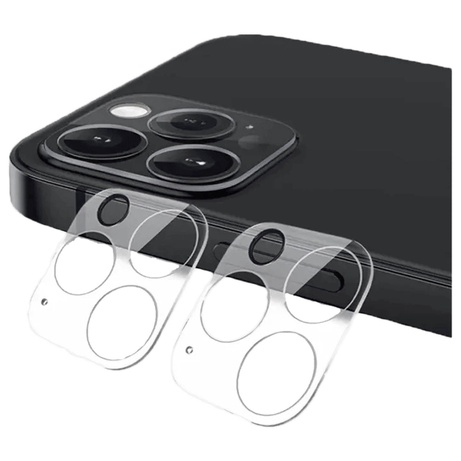 Quix Camera Lens Protector For Apple iPhone 14 and 14 Pro Max (Anti-Scratch, QLPAS0011SR, Clear)_4