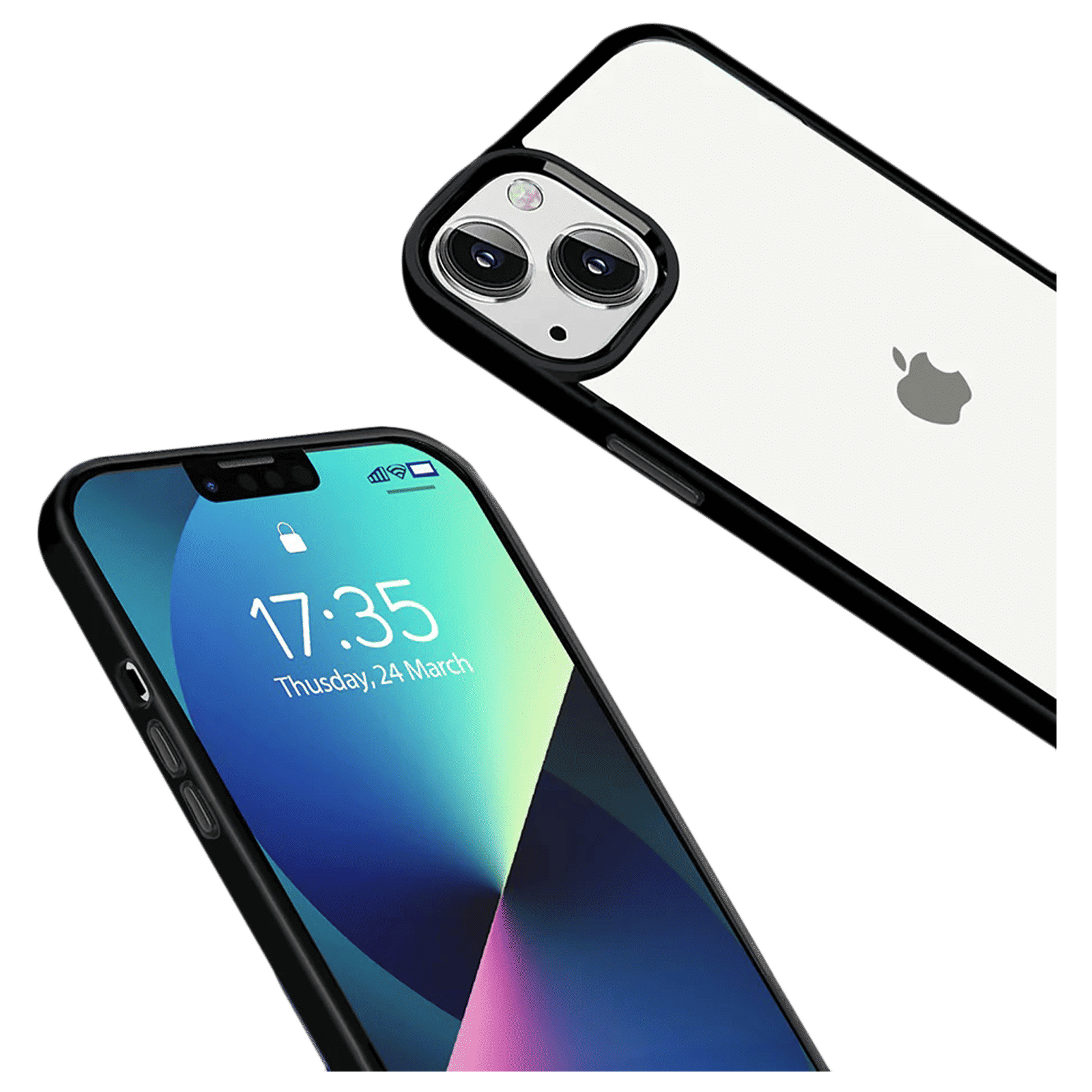 GRIPP Clarion Soft Polycarbonate Back Cover for Apple iPhone 14 Pro Max (Wireless Charging Compatible, Black)_8