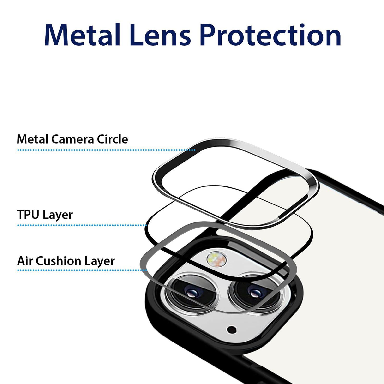 GRIPP Clarion Soft Polycarbonate Back Cover for Apple iPhone 14 Pro Max (Wireless Charging Compatible, Black)_4