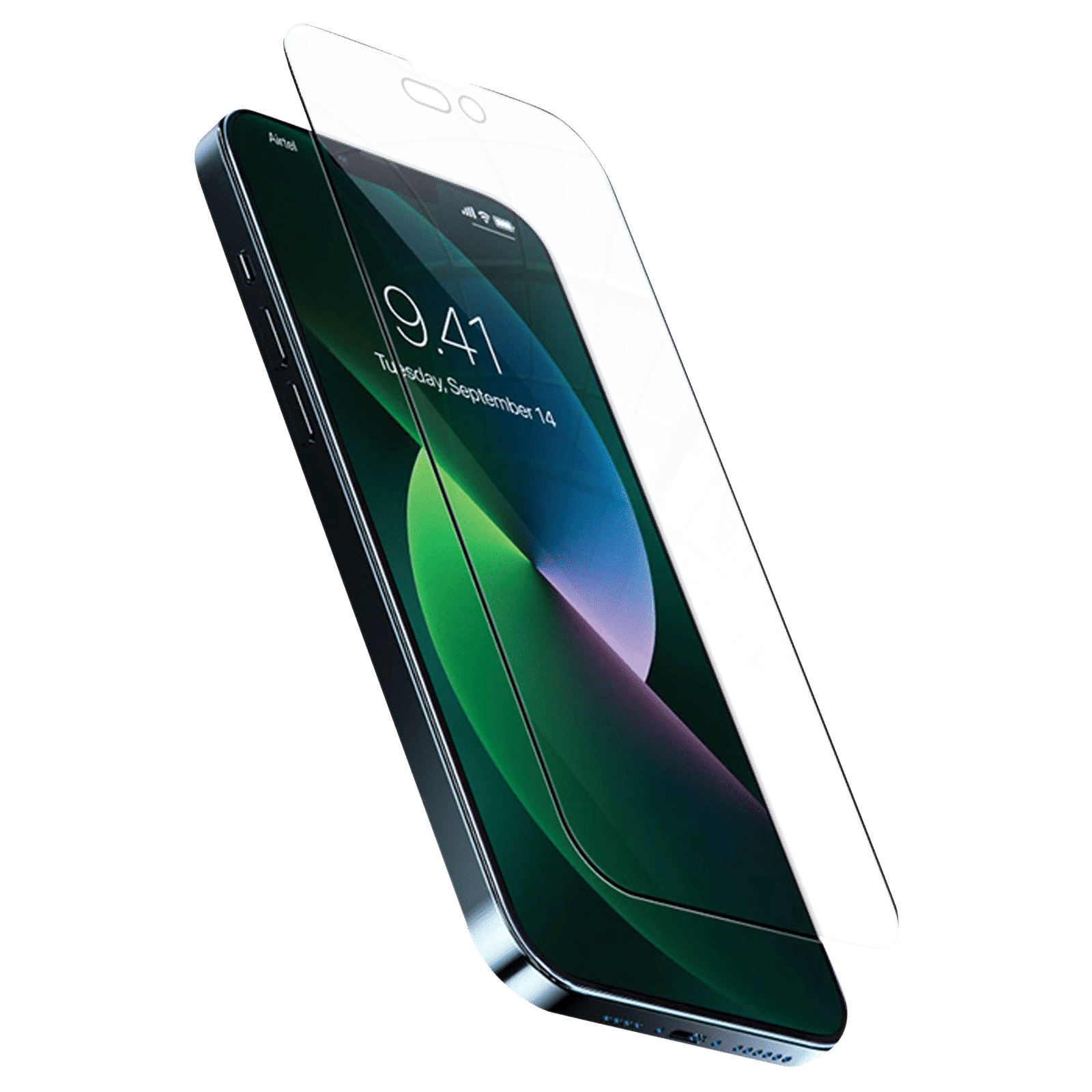 Vaku Tempered Glass for Apple iPhone 14 (Scratch Protection)_1