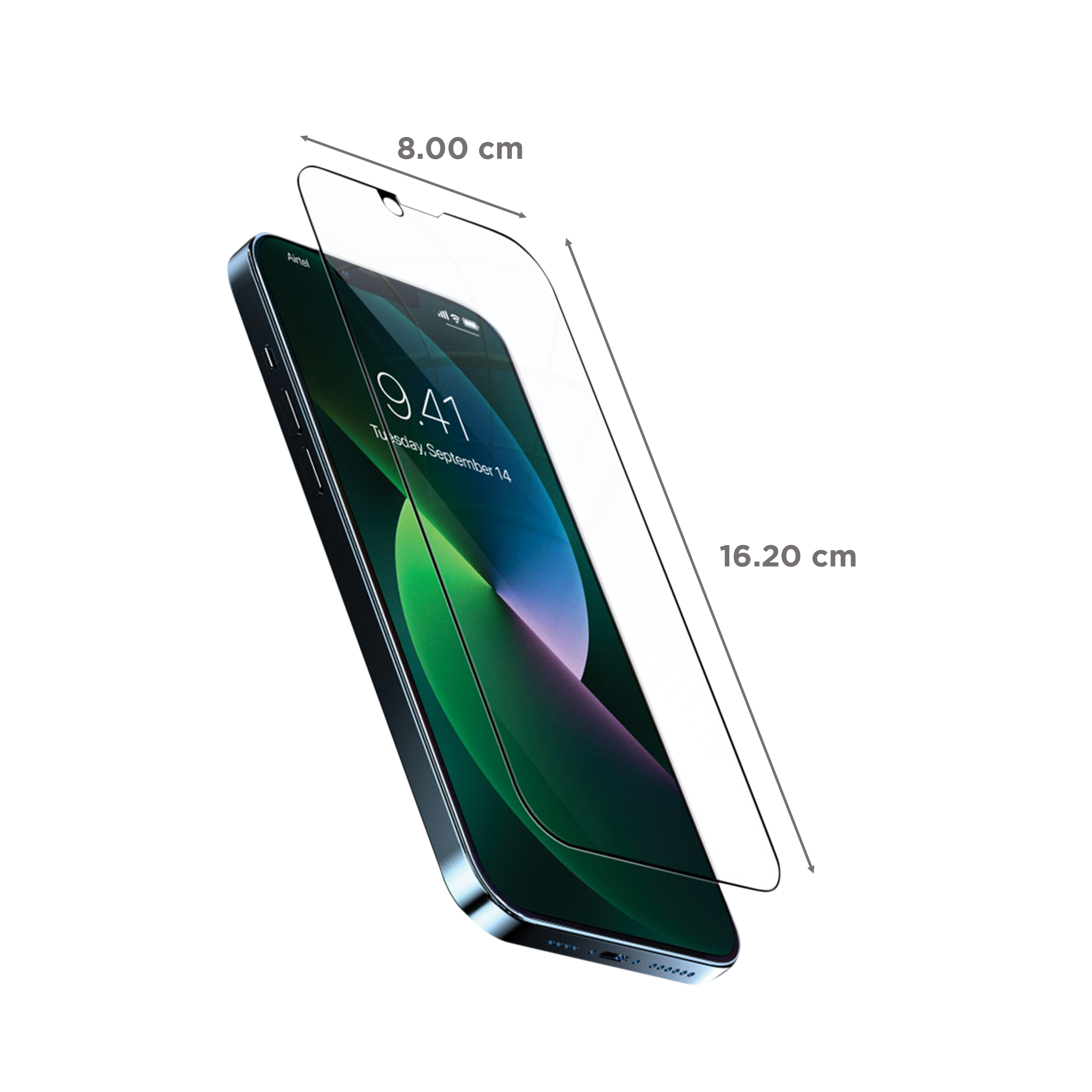 VAKU LUXOS Tempered Glass for Apple iPhone 14 Pro Max (Scratch Protection)_2