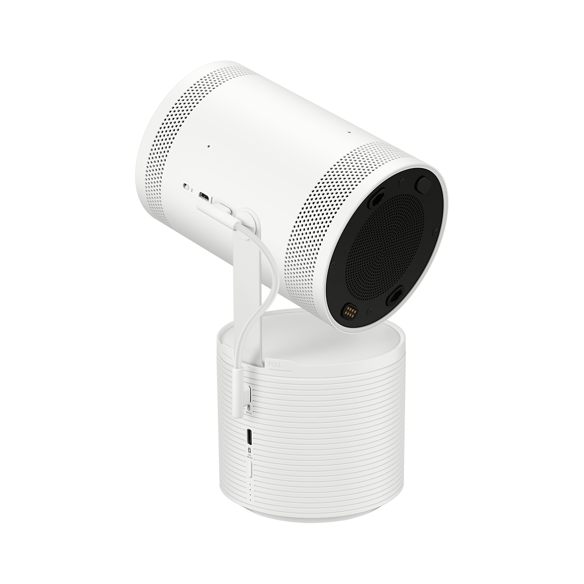 SAMSUNG 60 Watts Freestyle Battery Base for Projectors (Supports Smartphone Charging, VG-FBB3BA/XL, White)_4