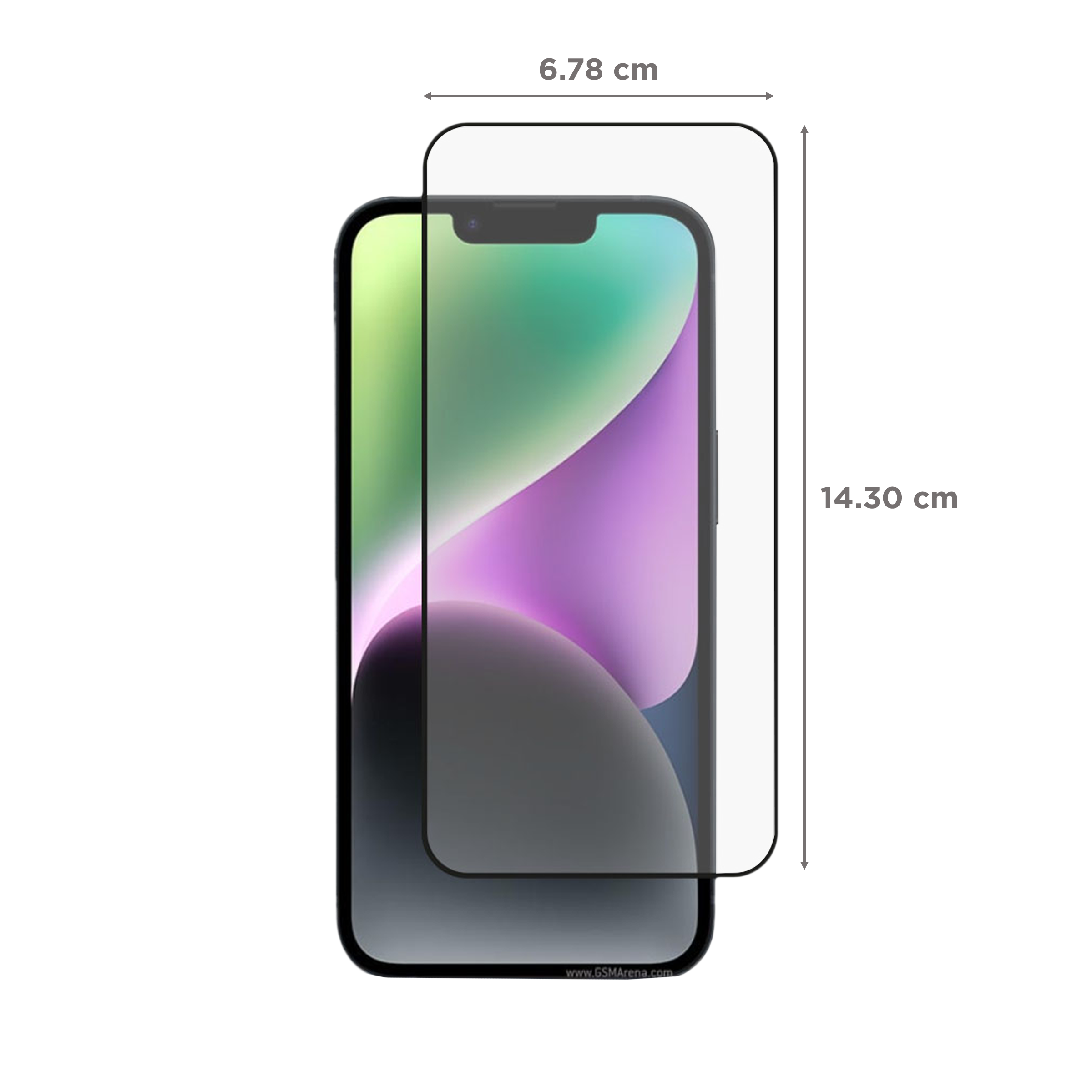 scratchgard Tempered Glass for Apple iPhone 14 (Oleophobic Screen) scratchgard Tempered Glass for Apple iPhone 14 (Oleophobic Screen)_2