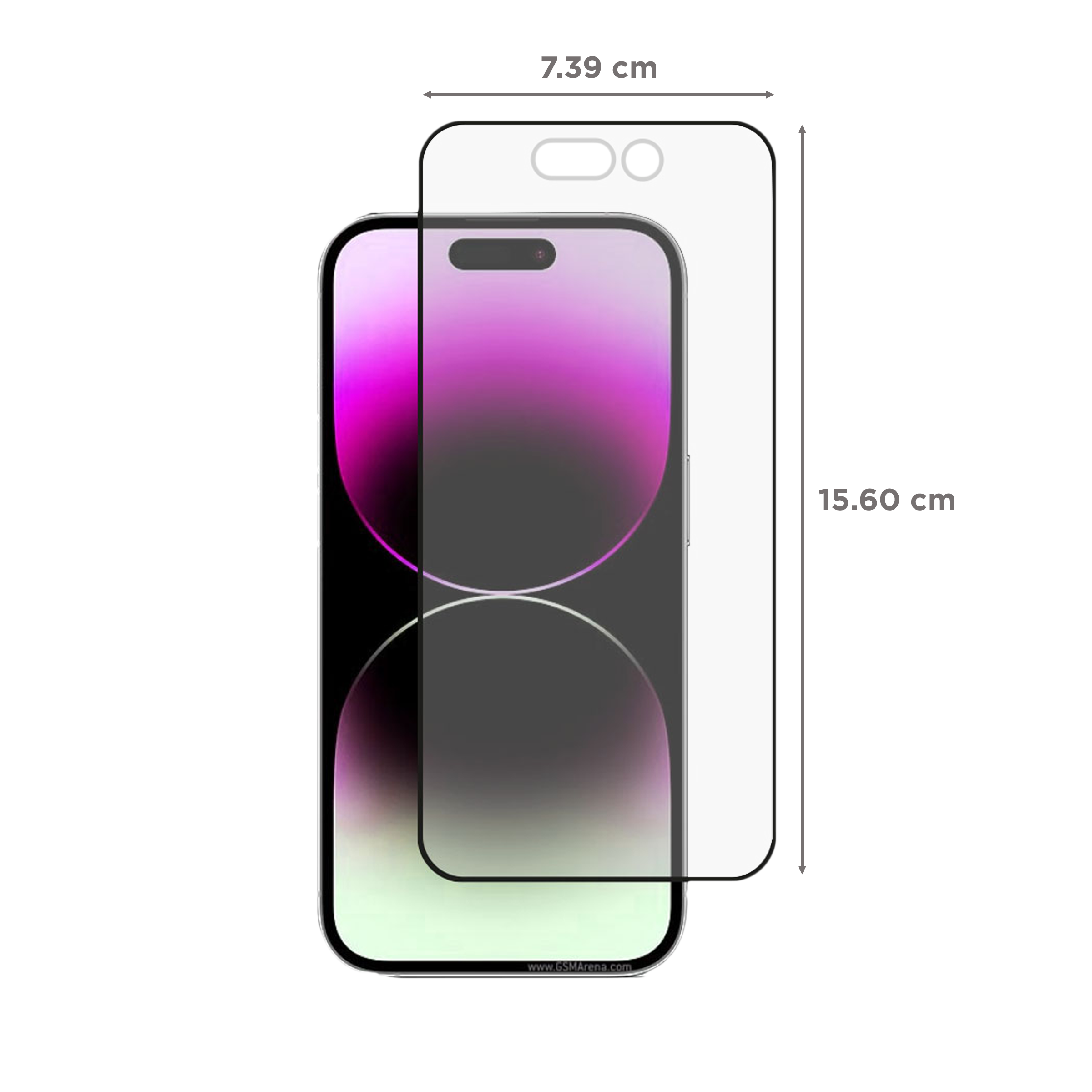 scratchgard primo Tempered Glass for Apple iPhone 14 Pro Max (Precision Touch Sensitivity)_2