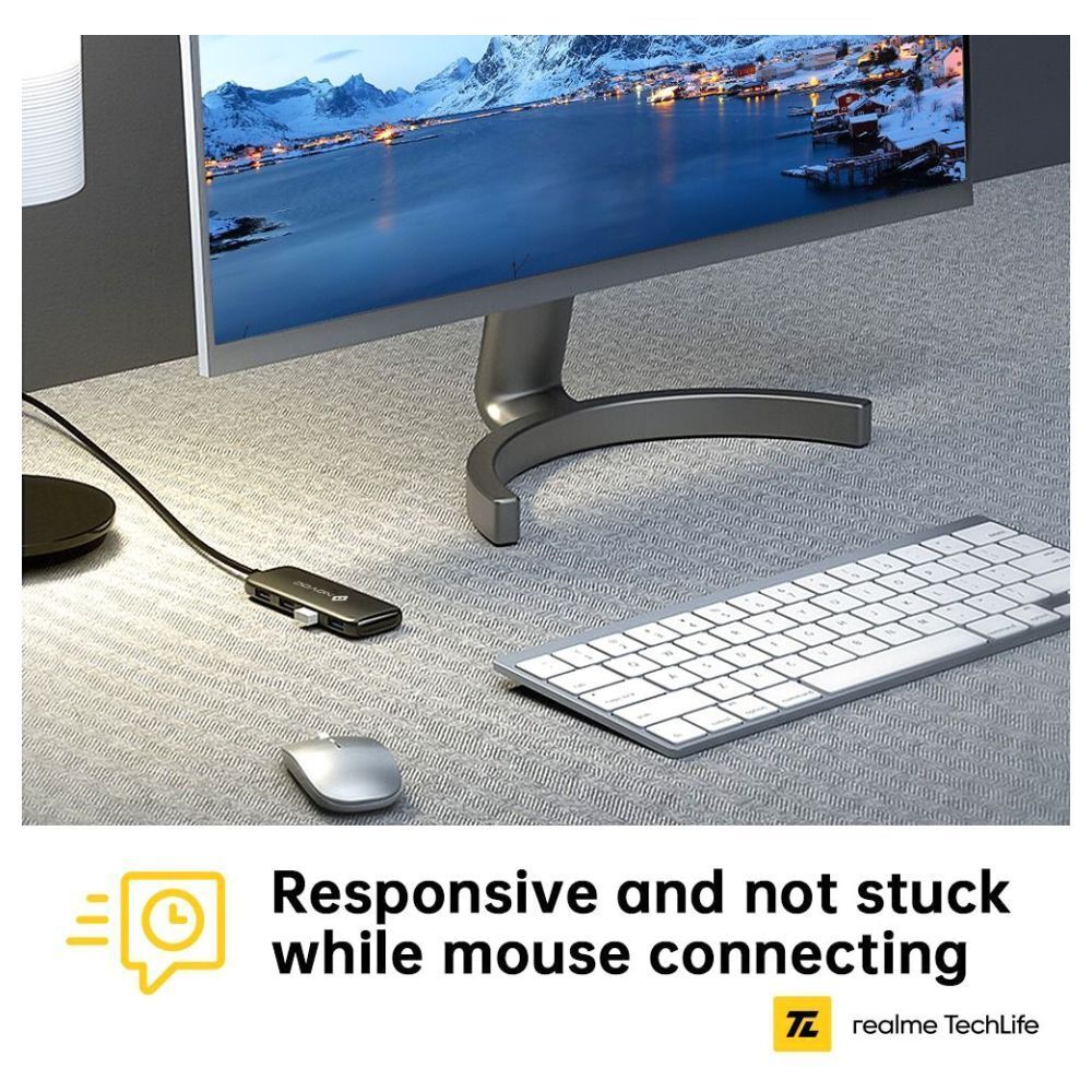 NOVOO 4-in-1 USB 3.0 Type A to USB 2.0 Type A, USB 3.0 Type A USB Hub (5 GbpsData Transfer Rate, Black)_8