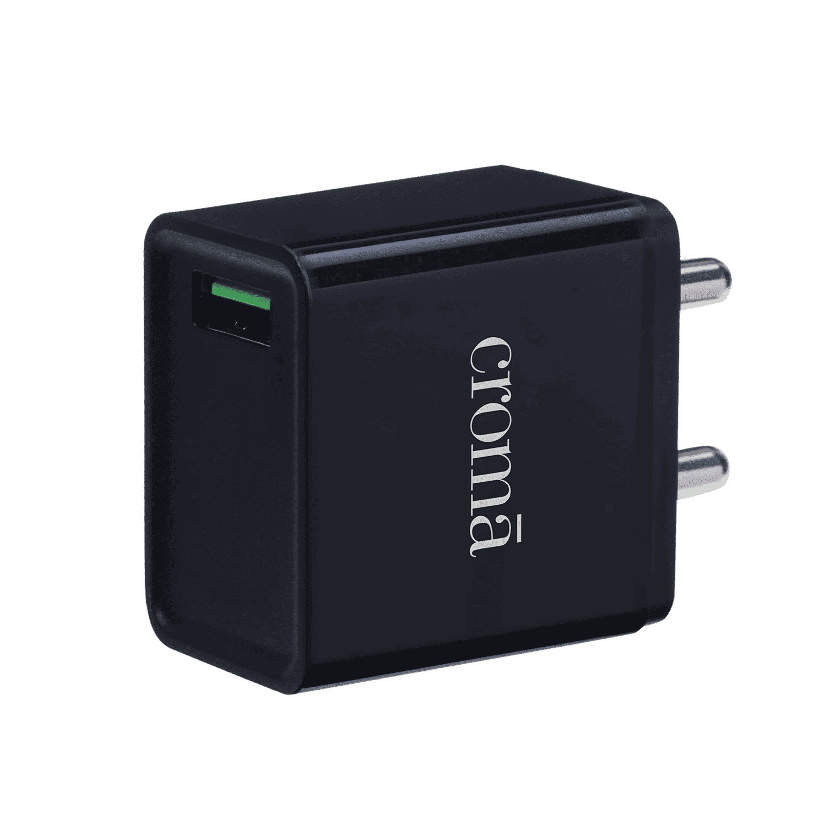 Croma 18W Type A Fast Charger (Adapter Only, Smart IC Technology, Black)_11