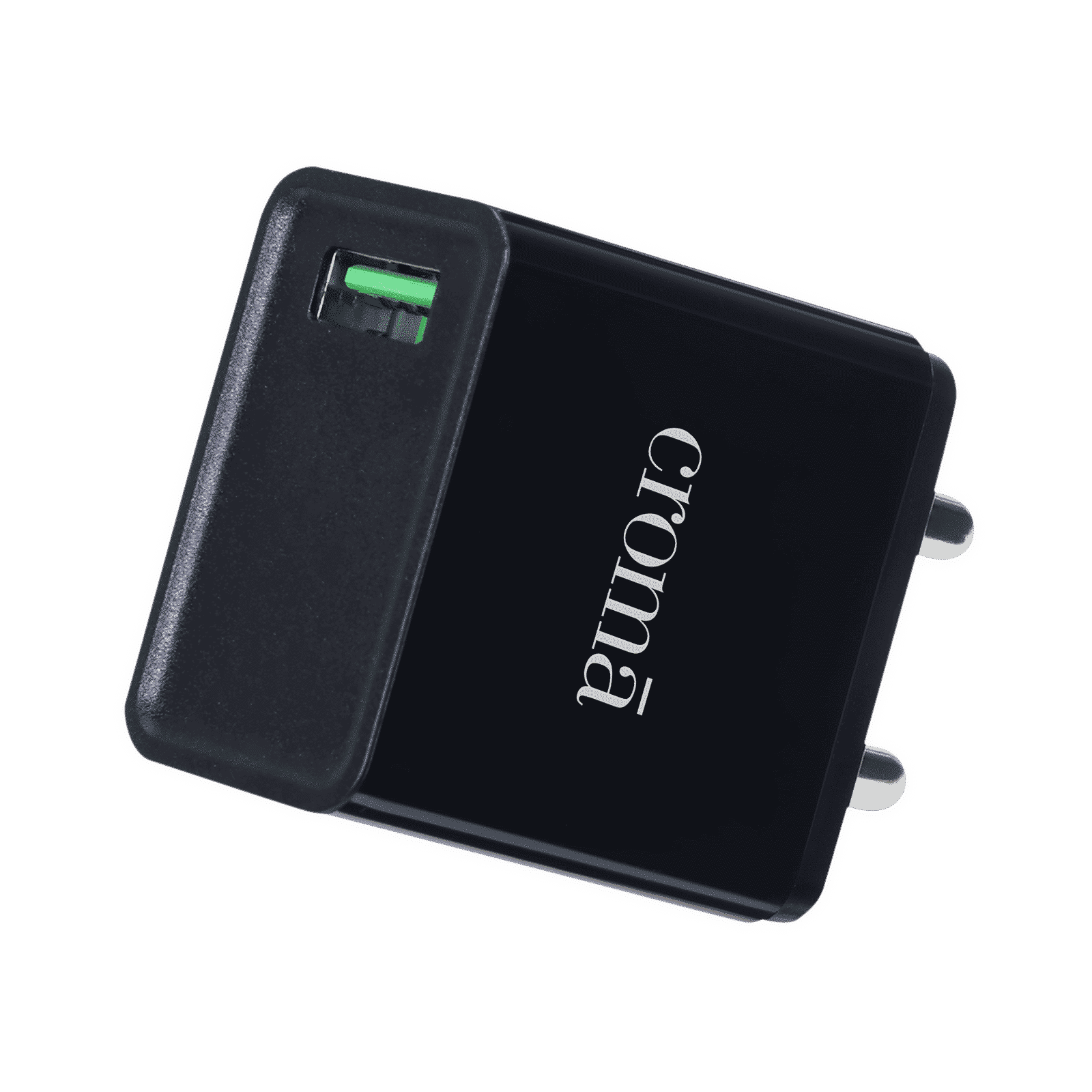 Croma 18W Type A Fast Charger (Adapter Only, Smart IC Technology, Black)_4