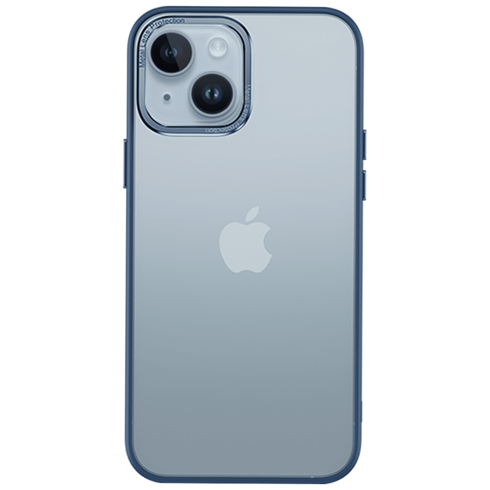 Inbase Luxe Matte Back Cover for Apple iPhone 14 Plus (Anti-Microbial, Blue)_1